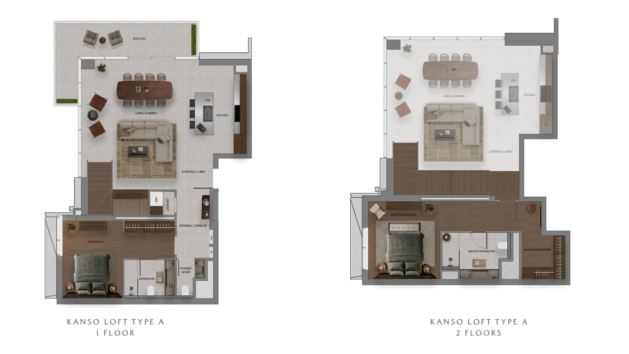Type A floor plan