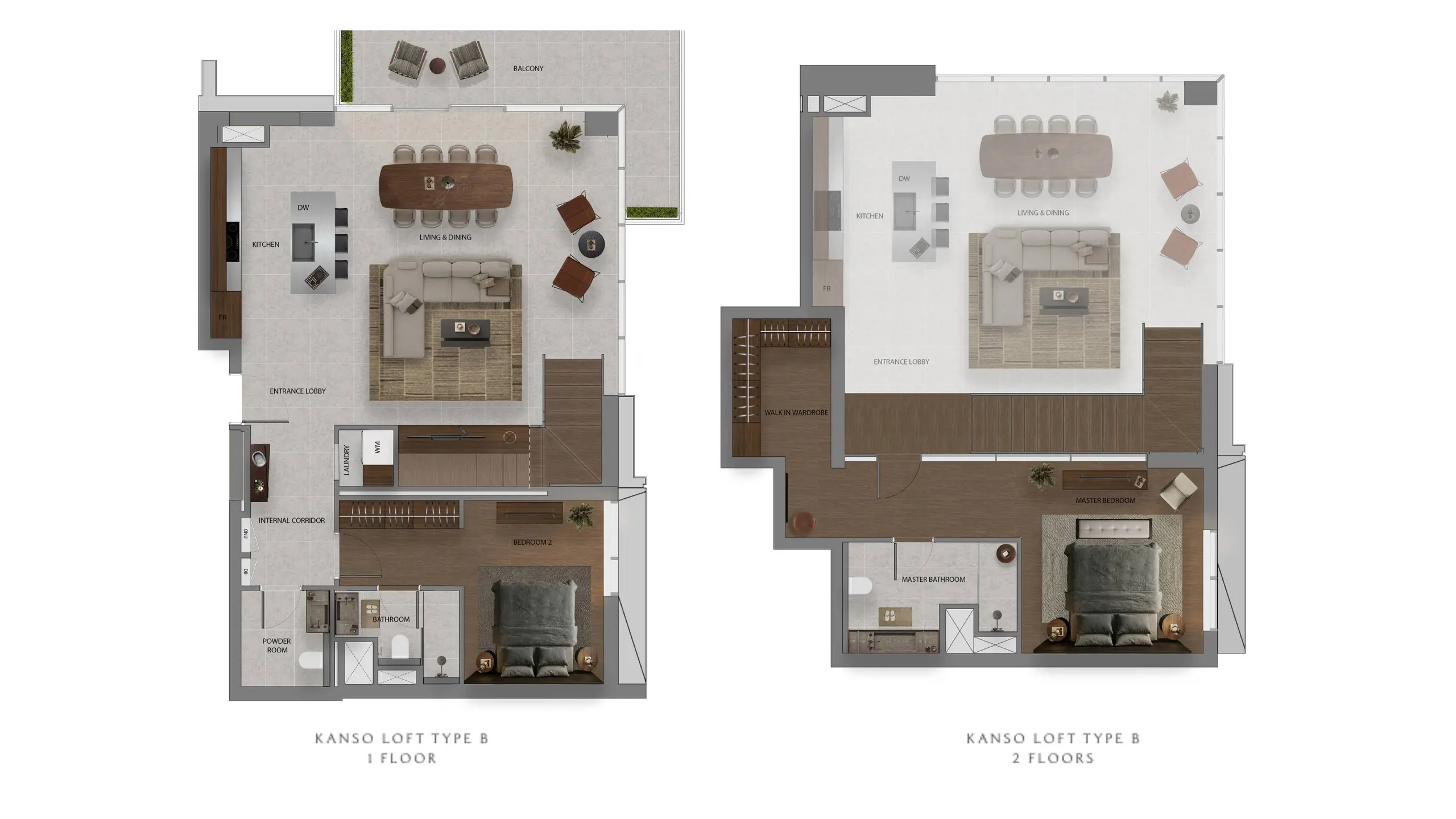 Type B floor plan