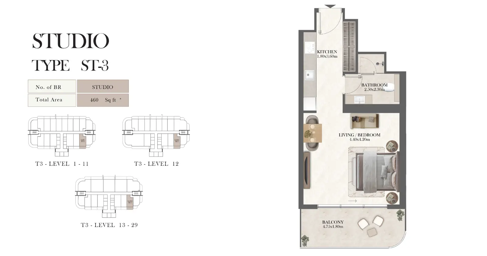 ST-3 floor plan
