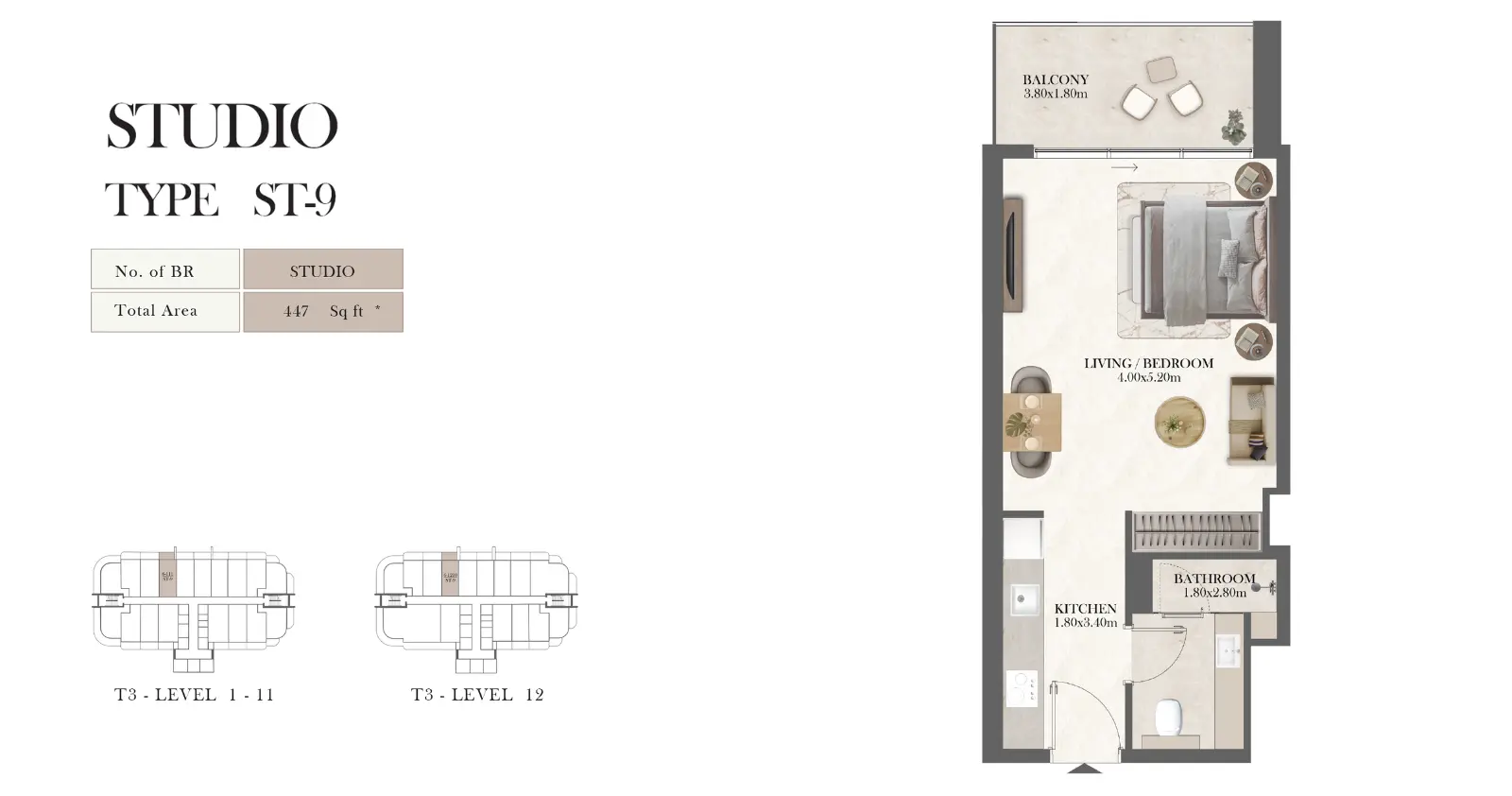 ST-9 floor plan