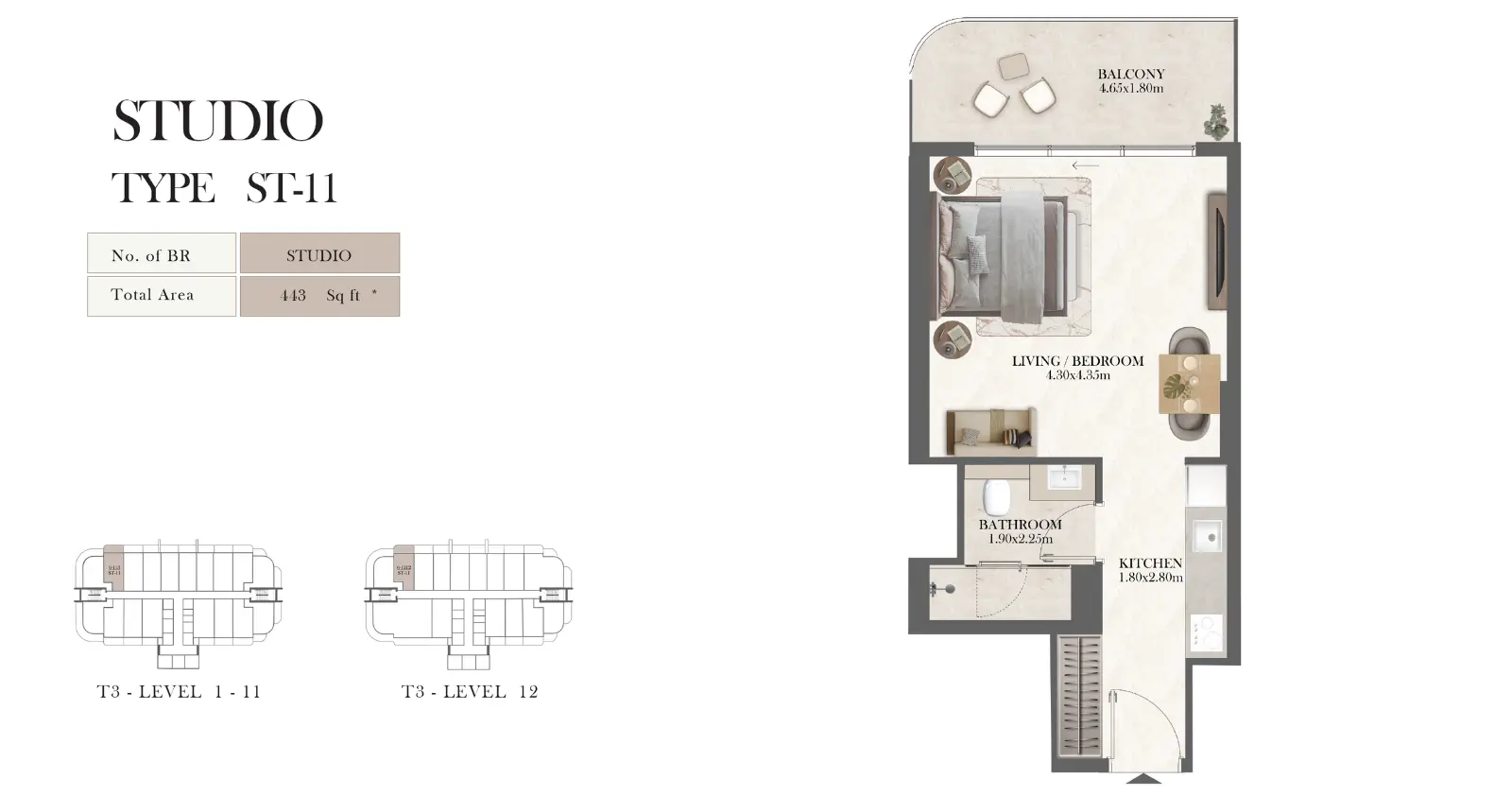 ST-11 floor plan