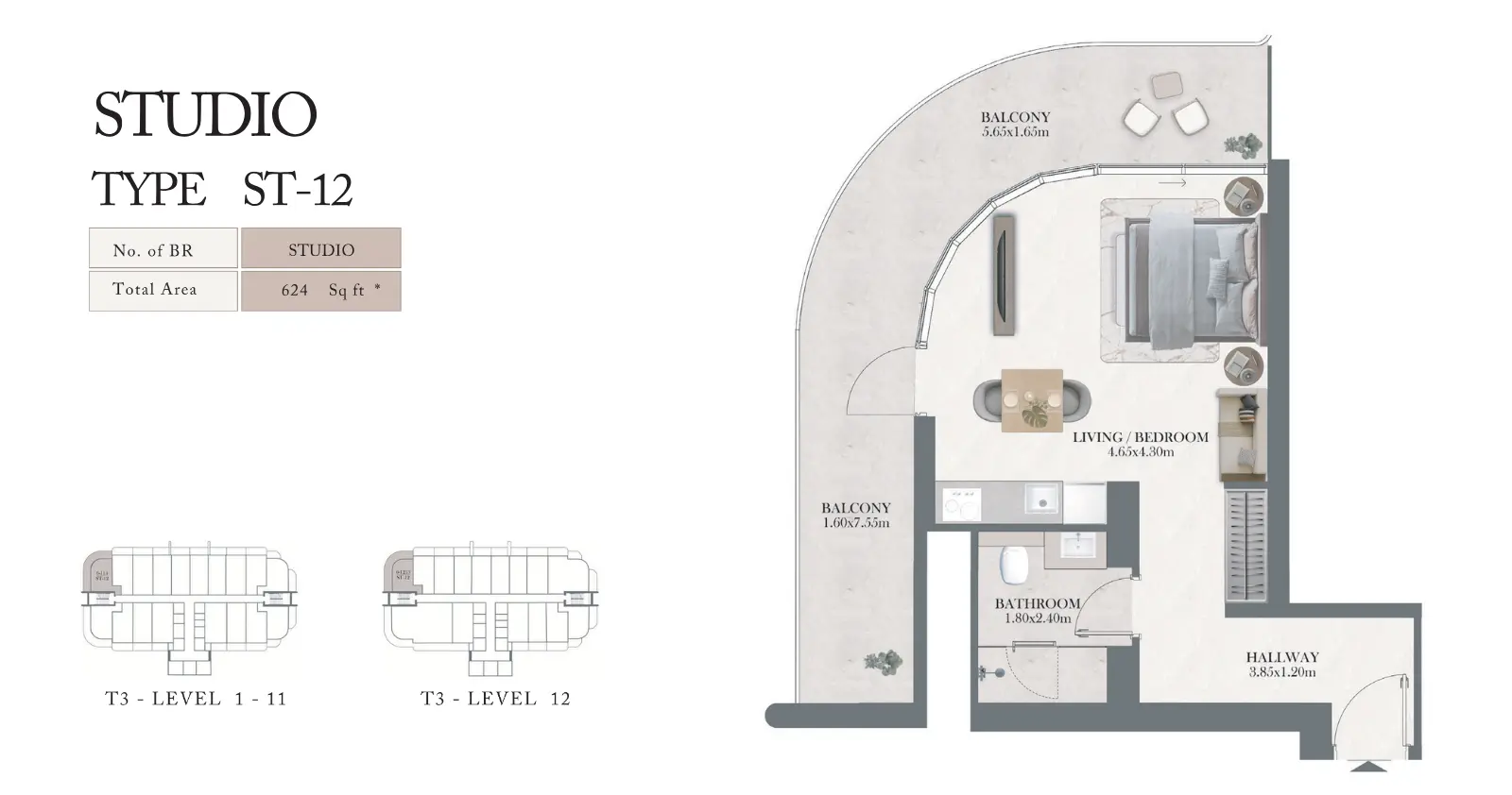 ST-12 floor plan