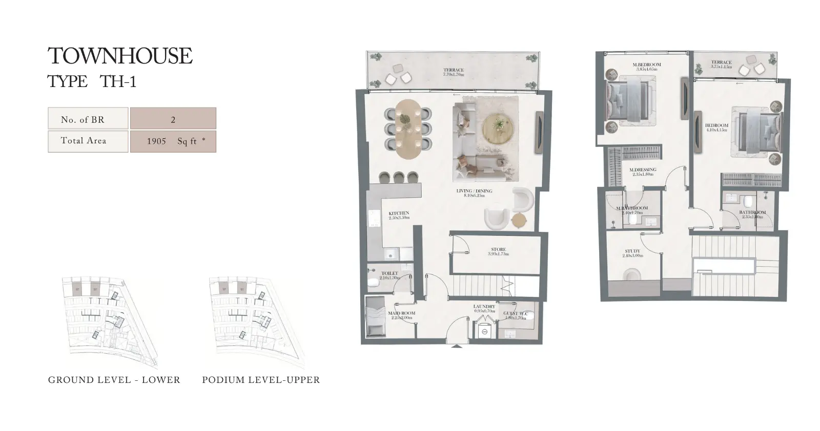 TH-1 floor plan