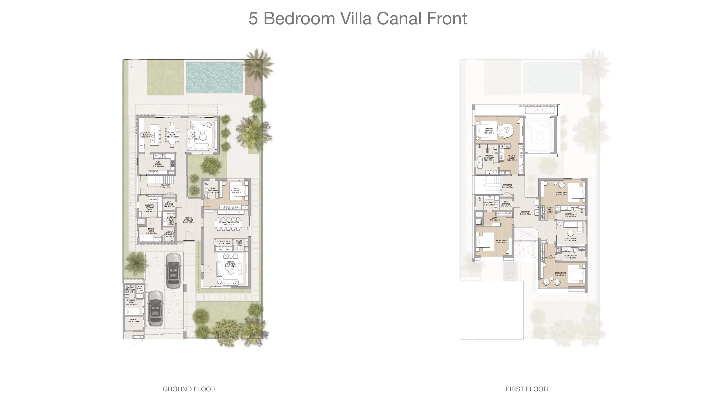 Canal Front floor plan