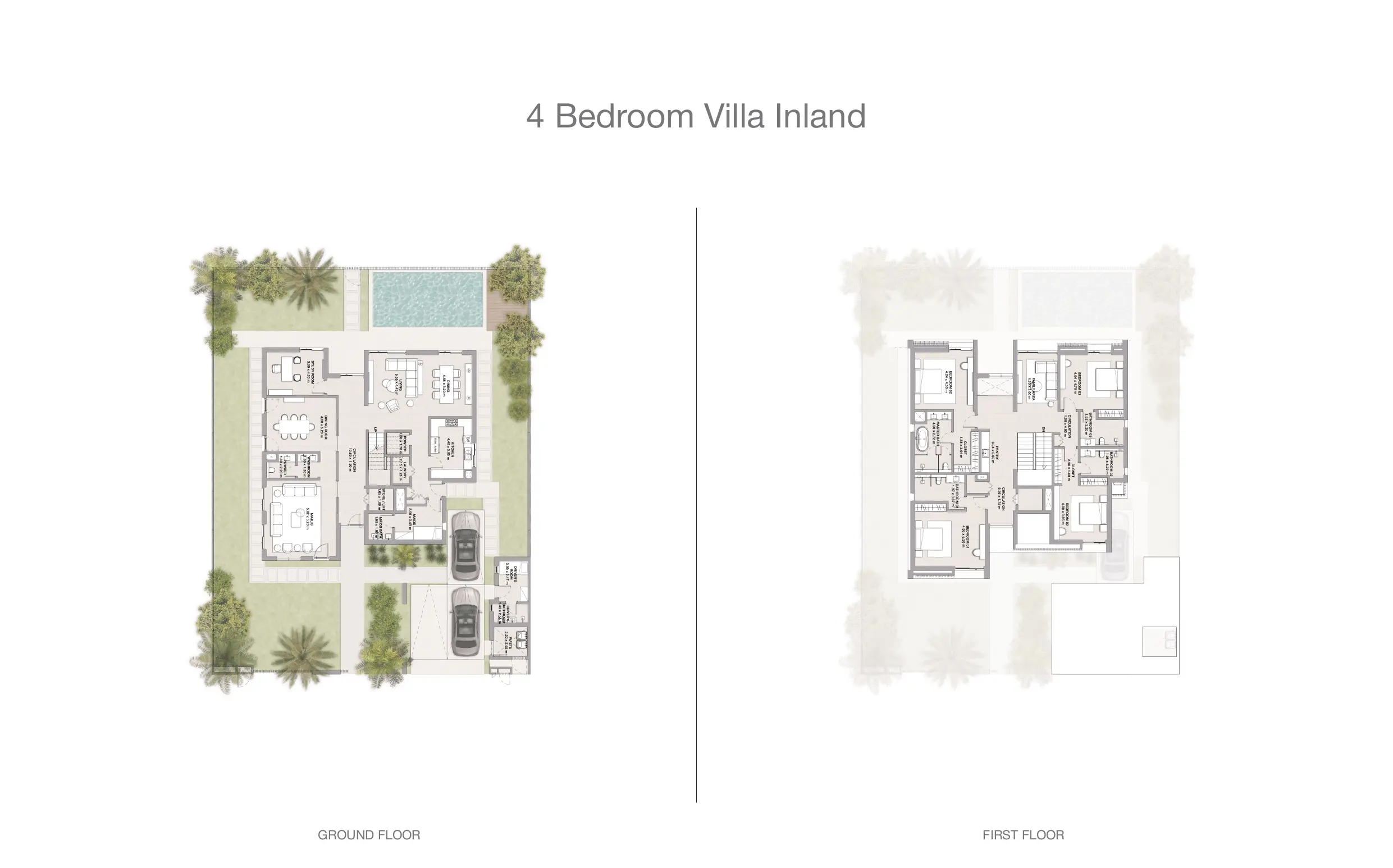Inland Villa floor plan