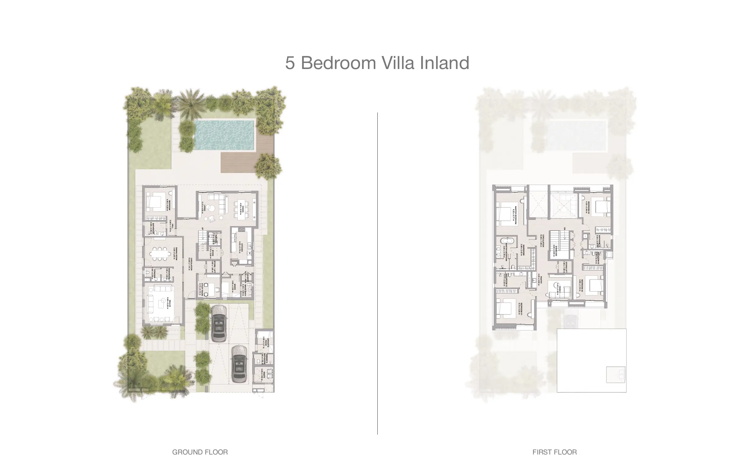 Inland Villa floor plan