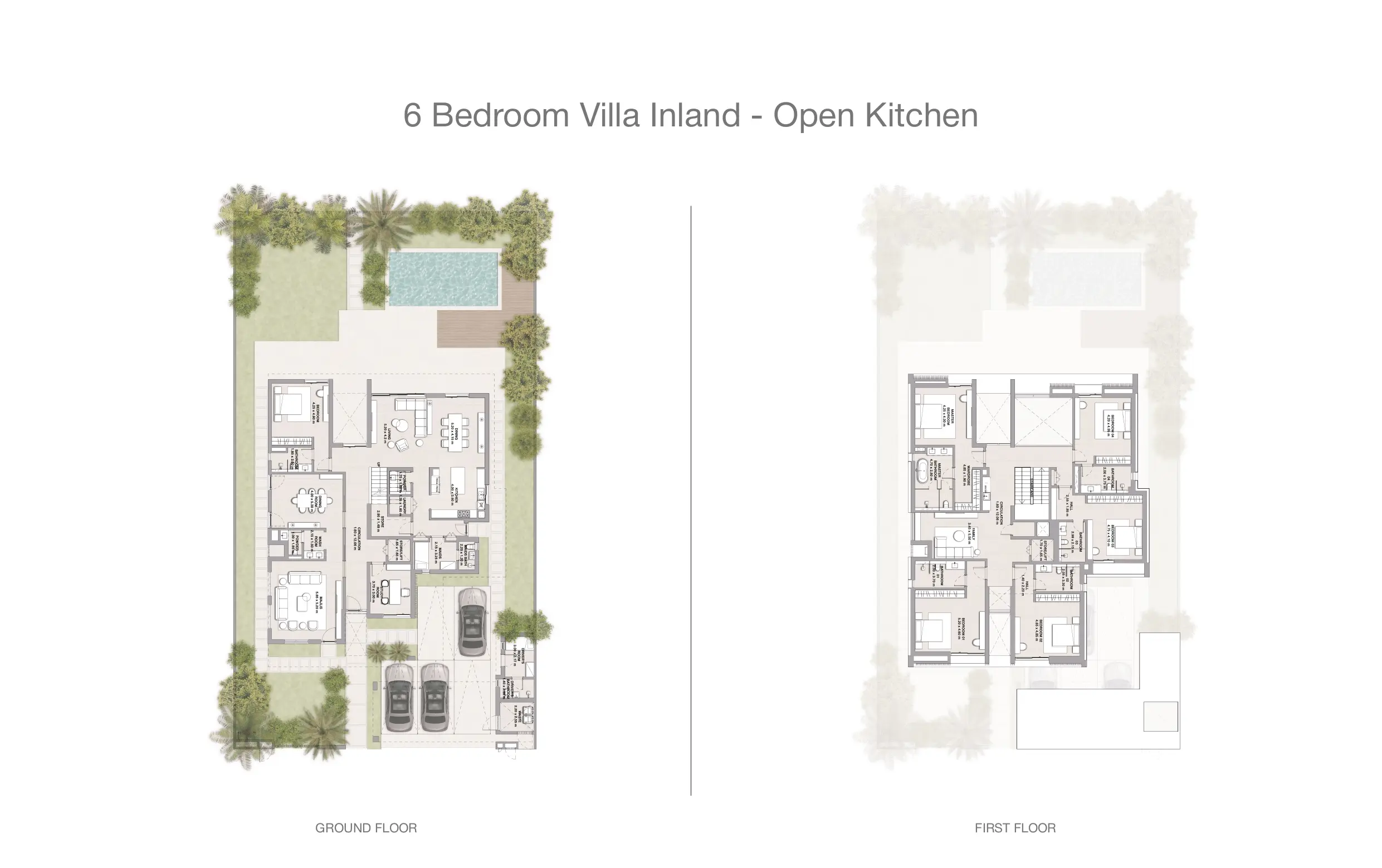 Inland Villa floor plan