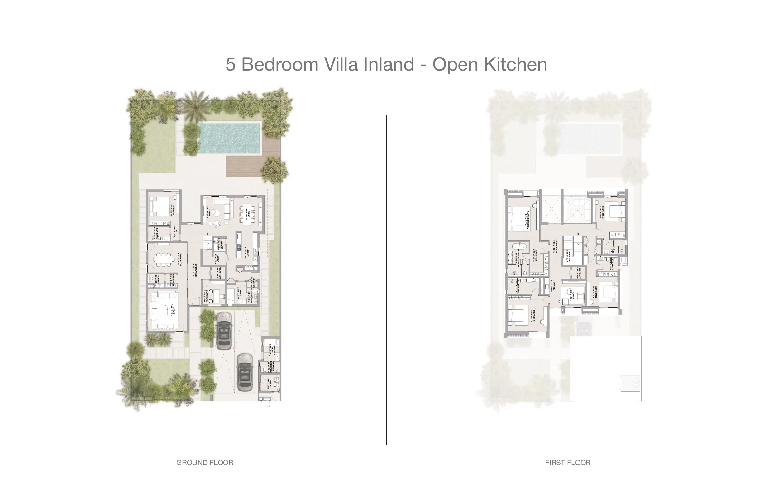 Inland Villa floor plan