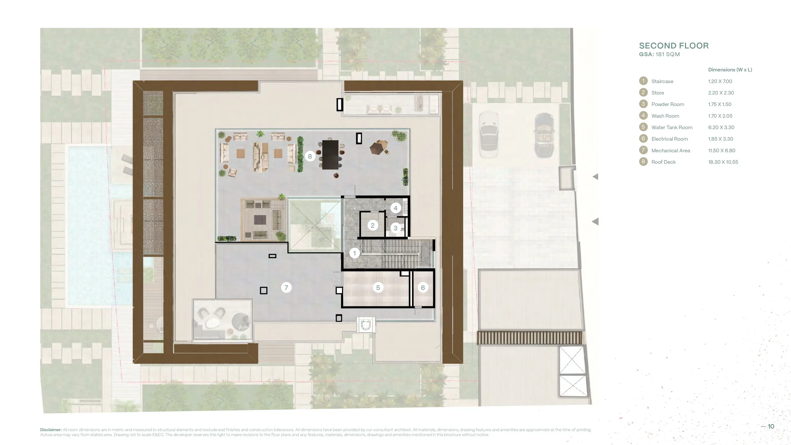 Rooftop Level floor plan