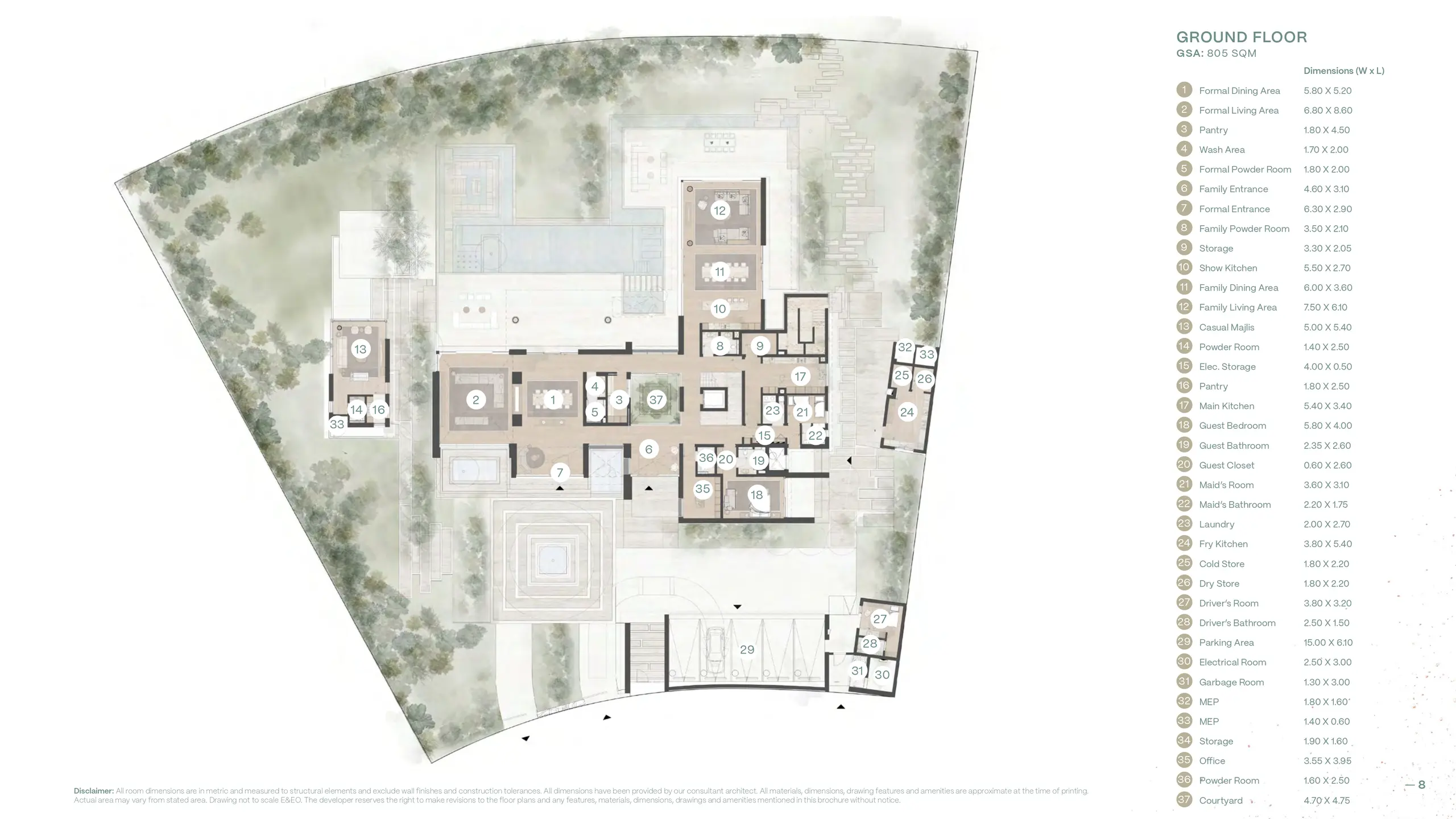 Ground Level floor plan