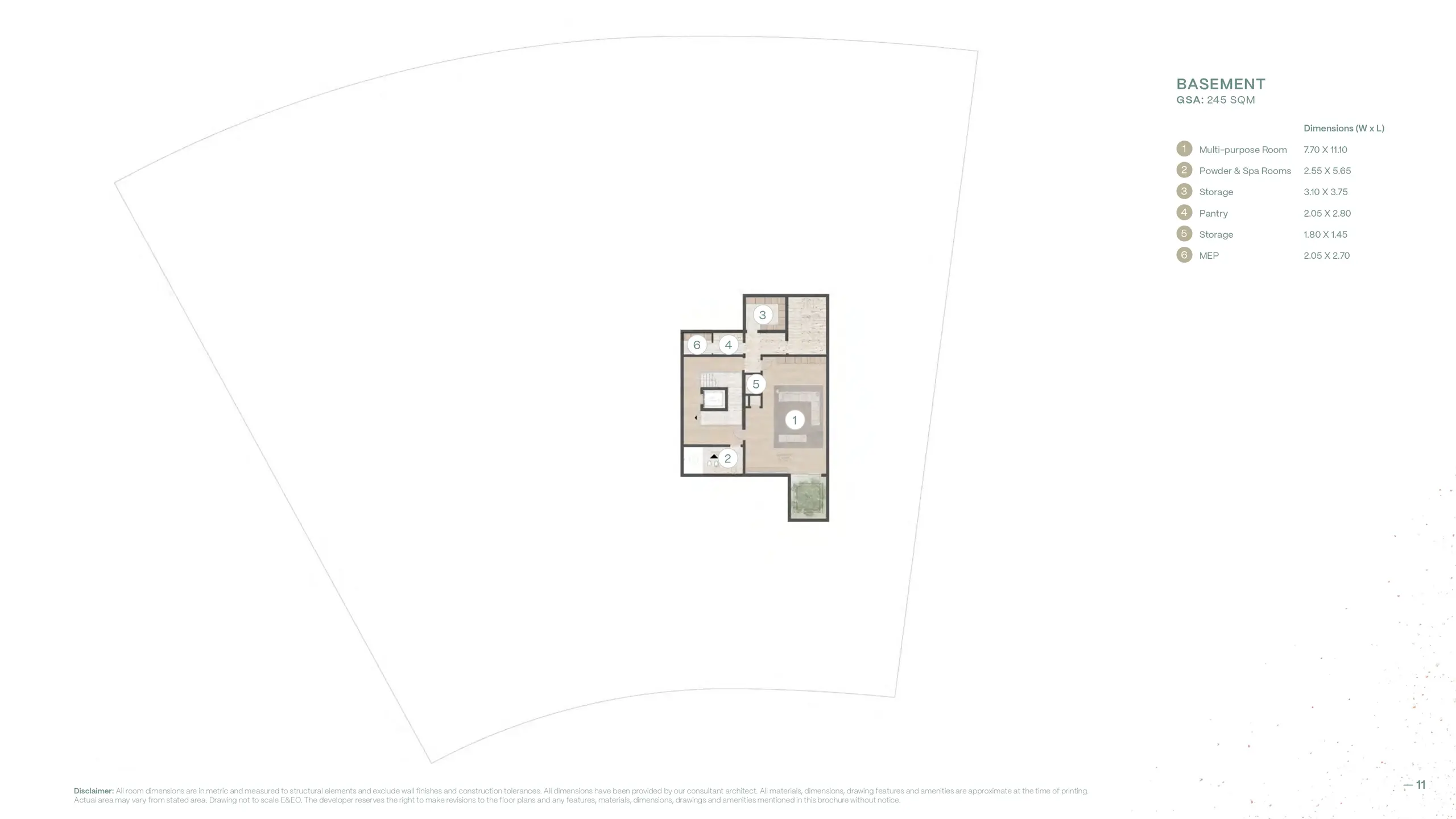 Basement Floor floor plan