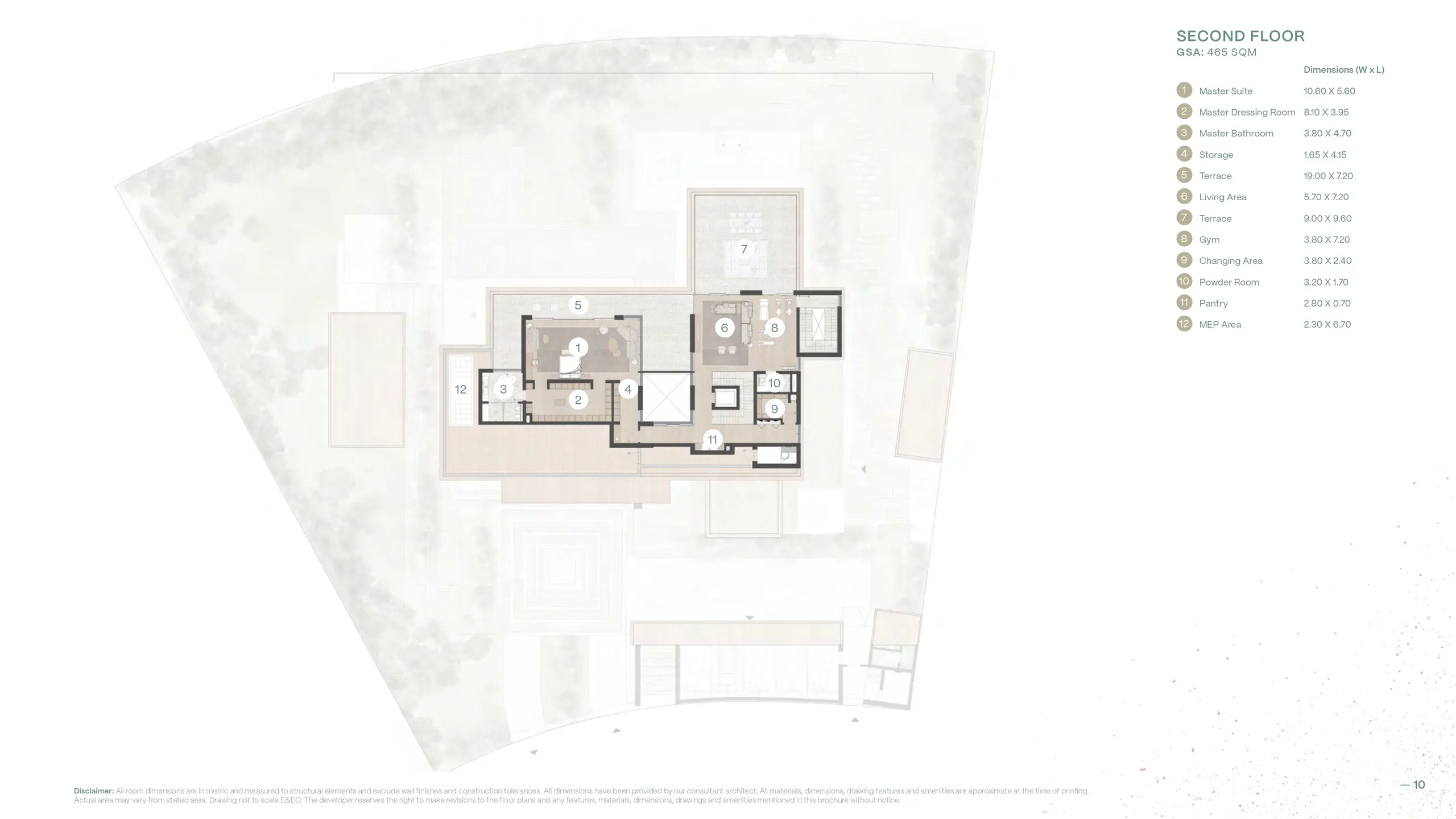 Second Floor floor plan