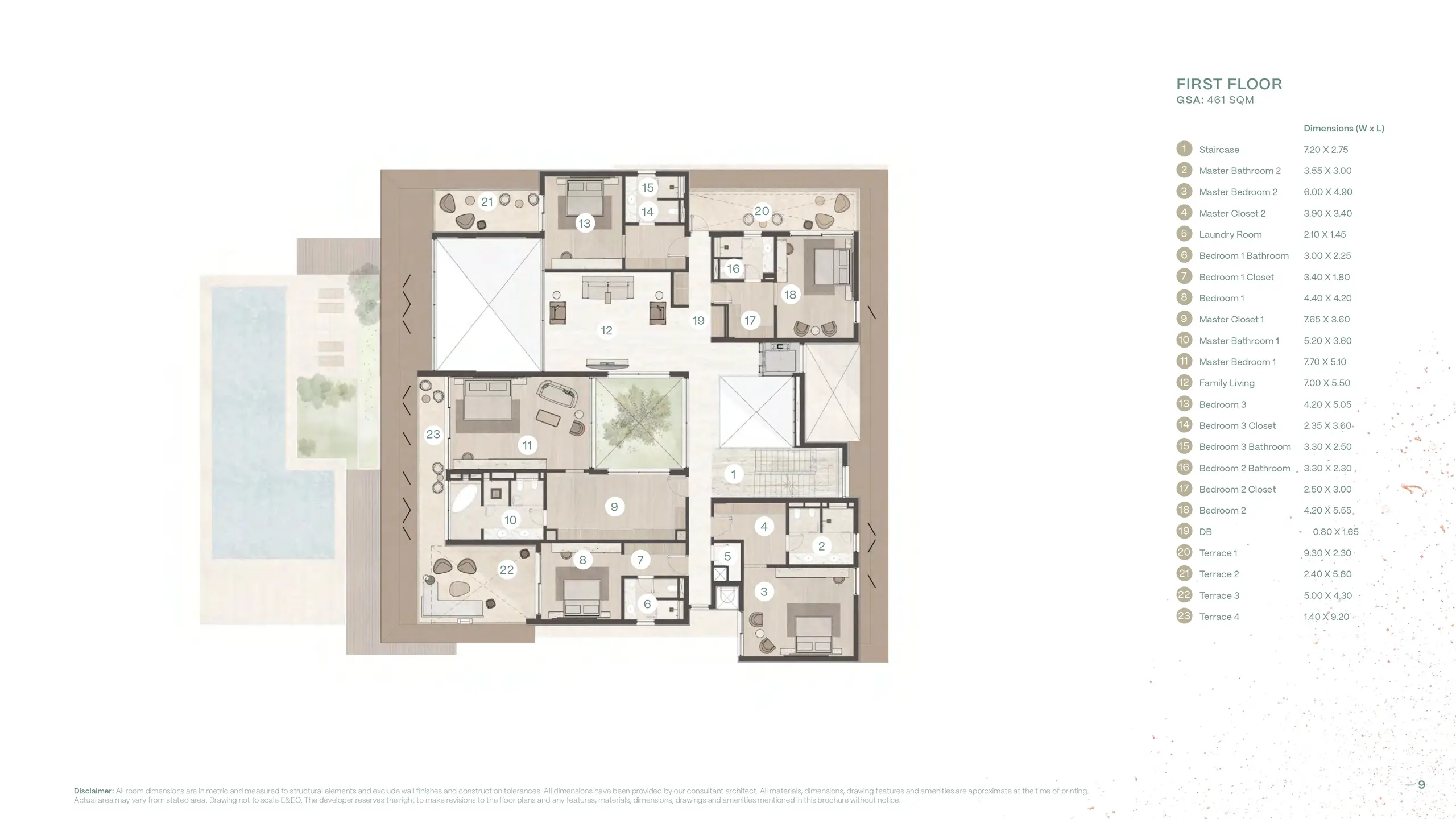 First Level floor plan