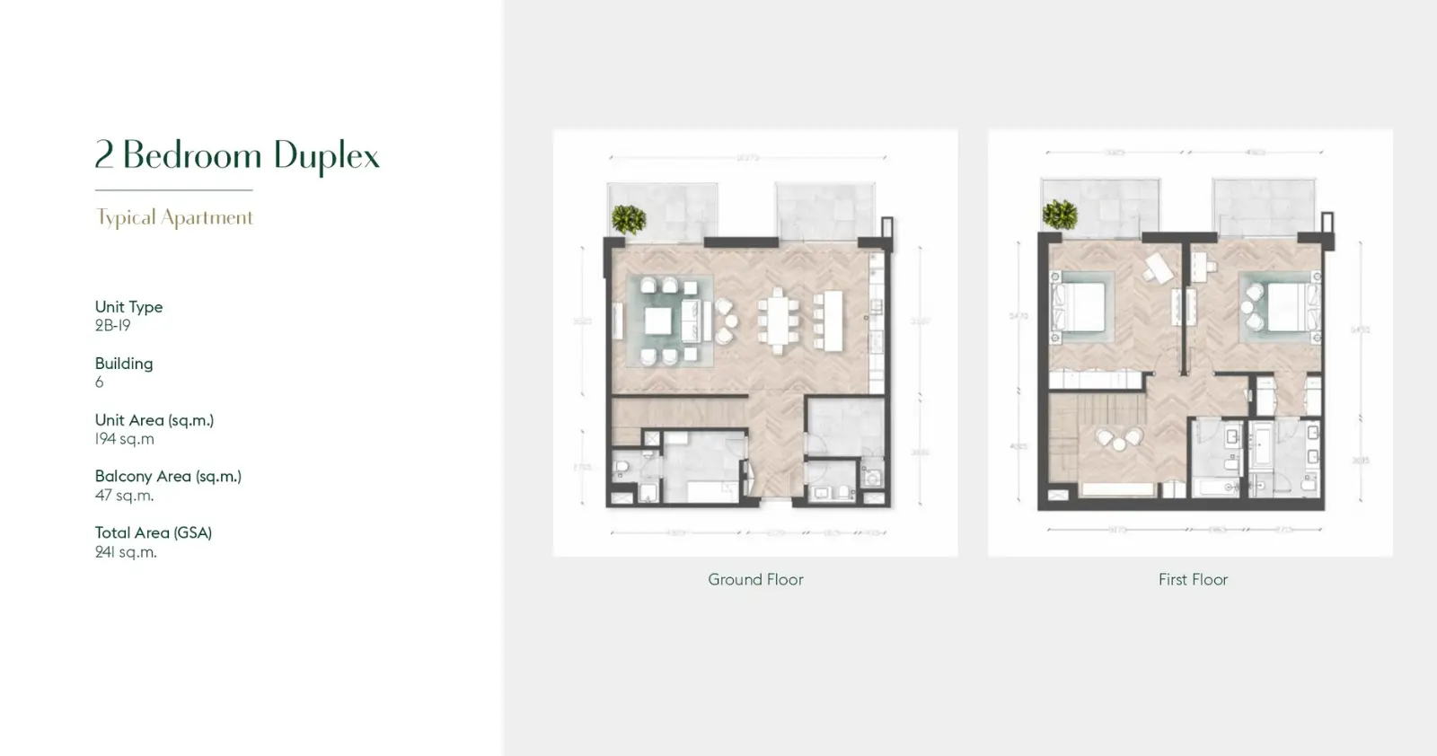 2B-19 floor plan