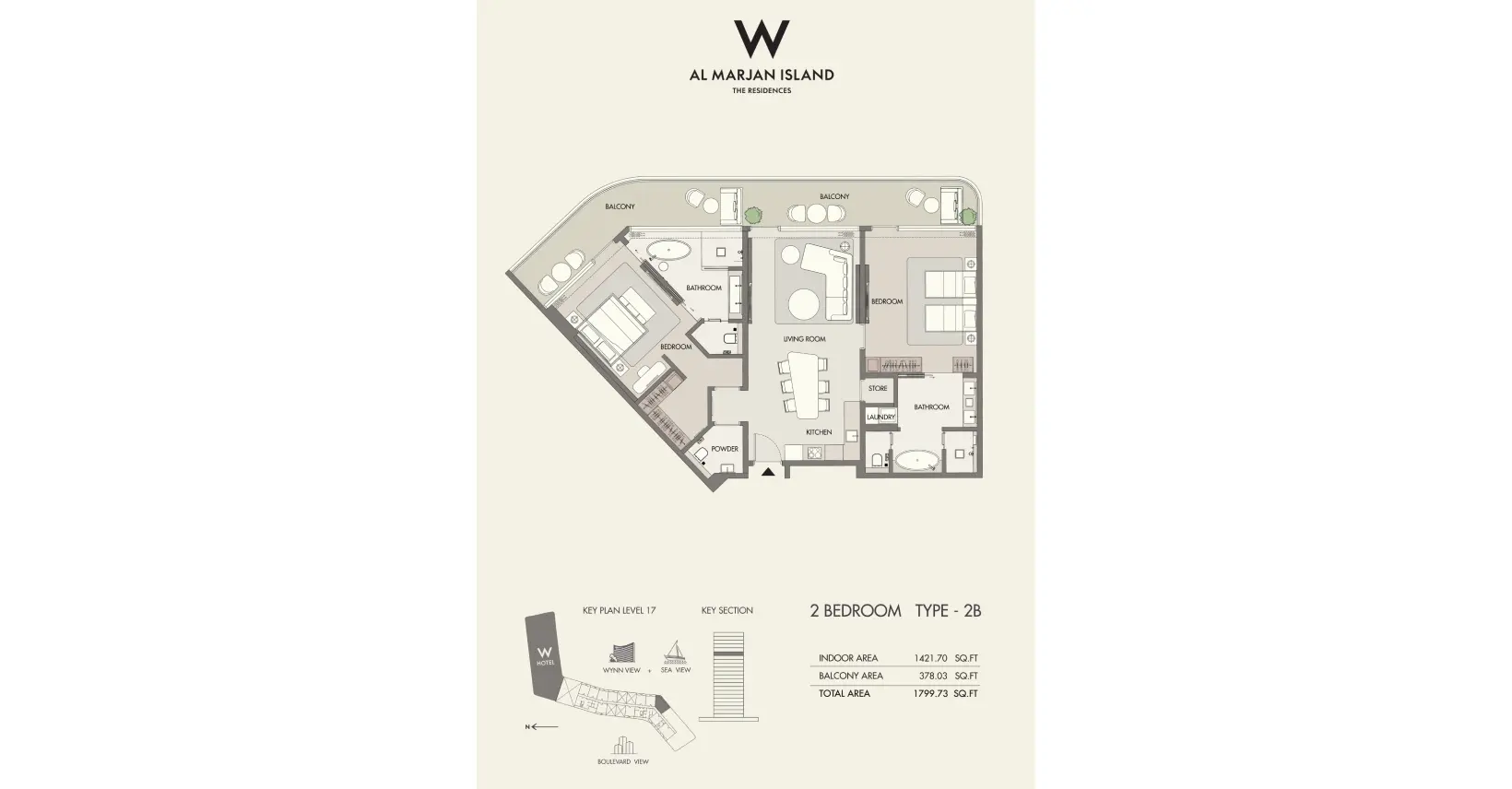 Type 2B floor plan