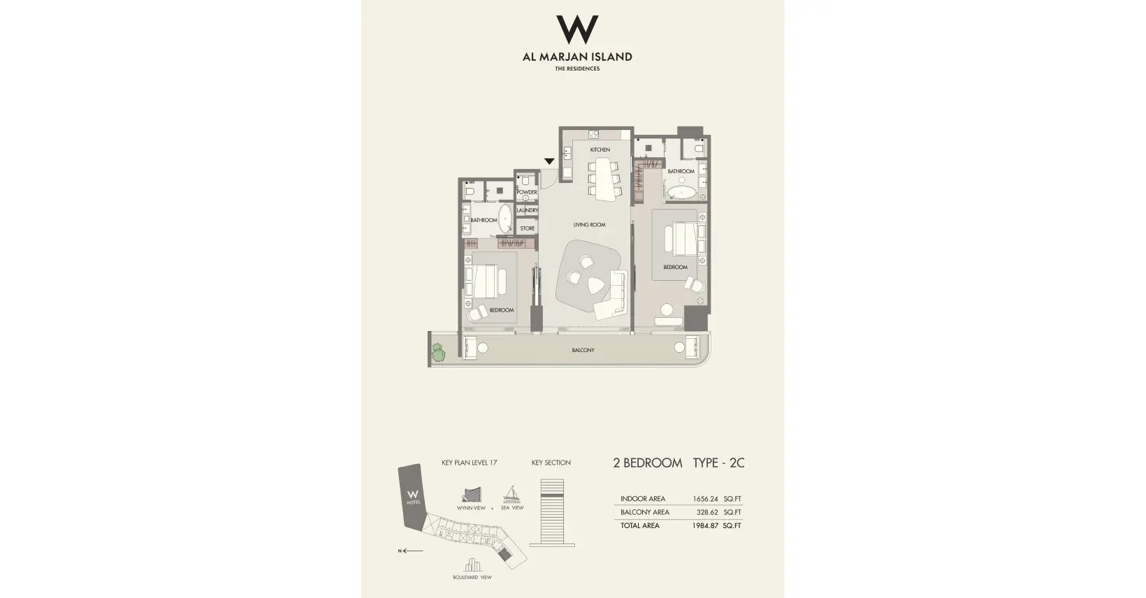 Type 2C floor plan
