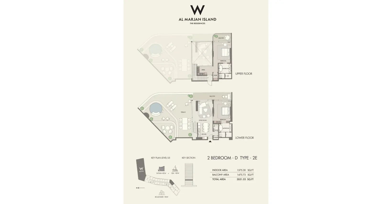 Type 2E floor plan