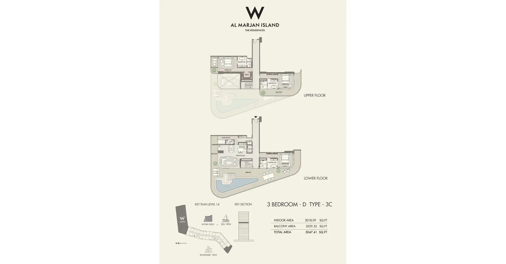 Type 3C floor plan