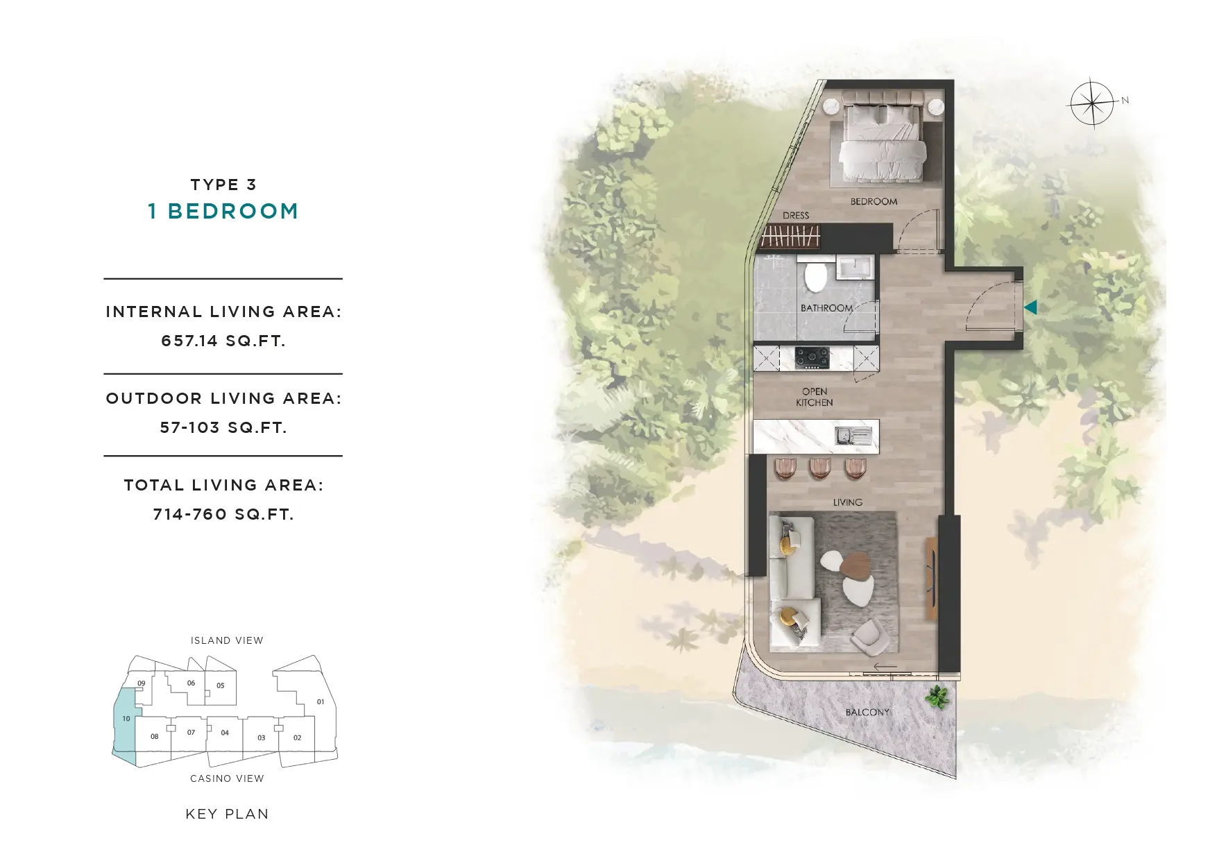 Type 3 floor plan