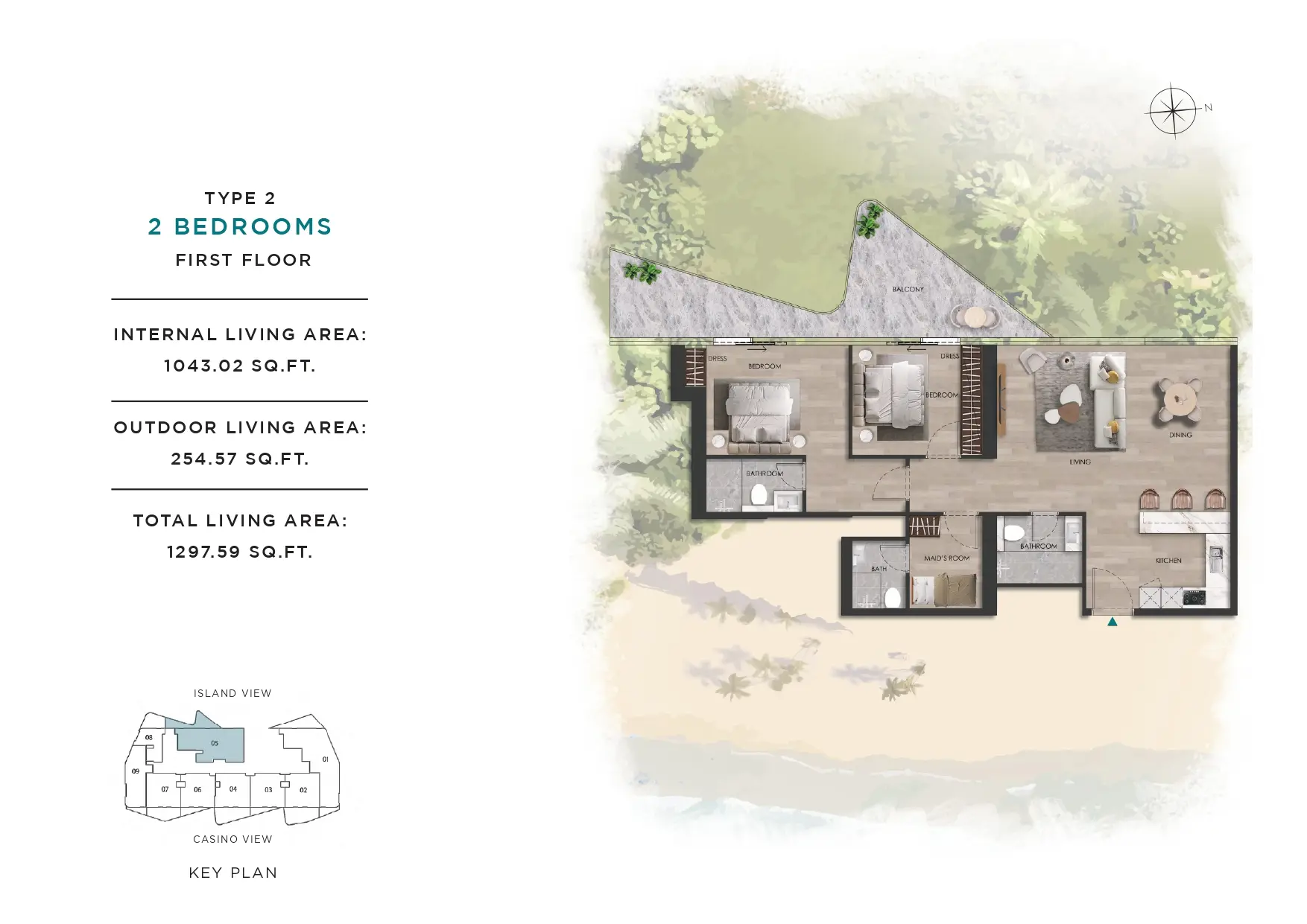 Type 2 floor plan