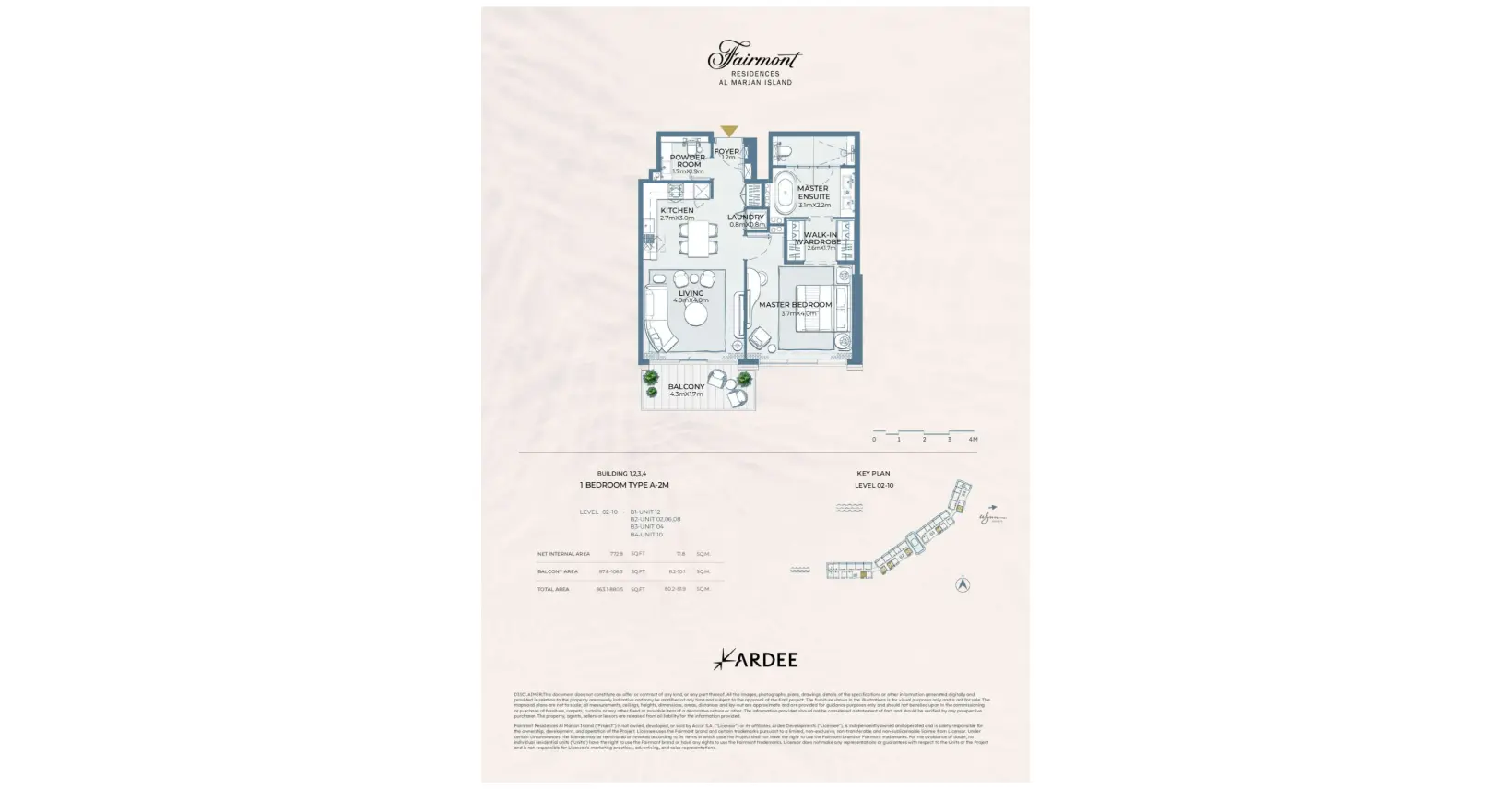 Type A-2M floor plan