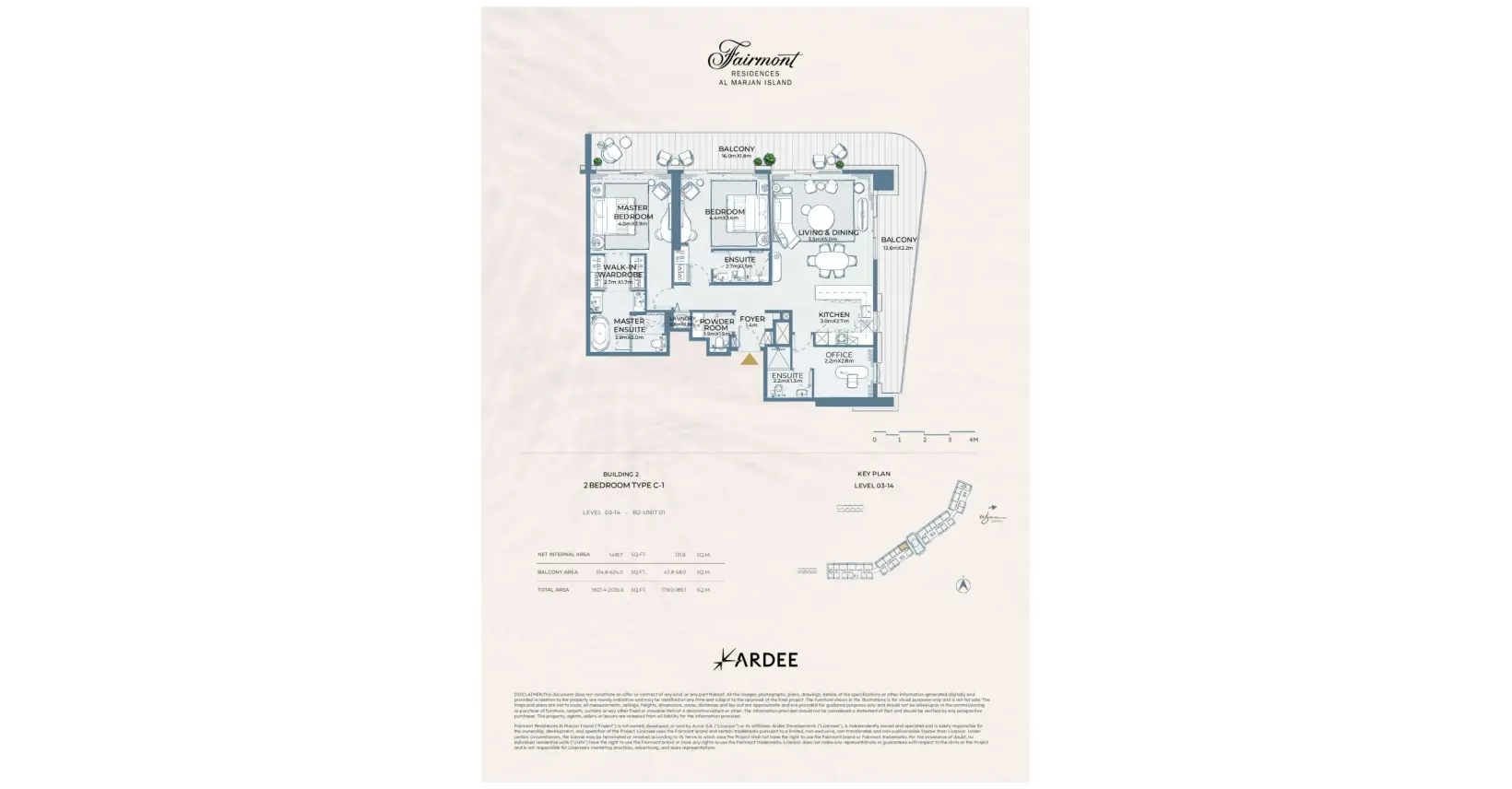 Type C-1 floor plan