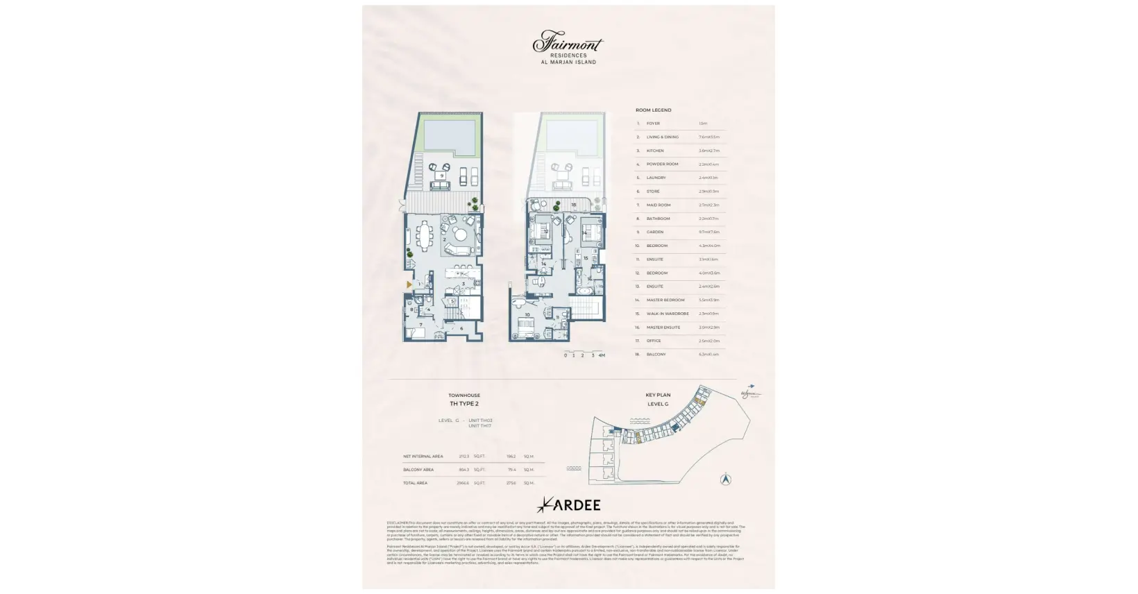 Type TH 2 floor plan