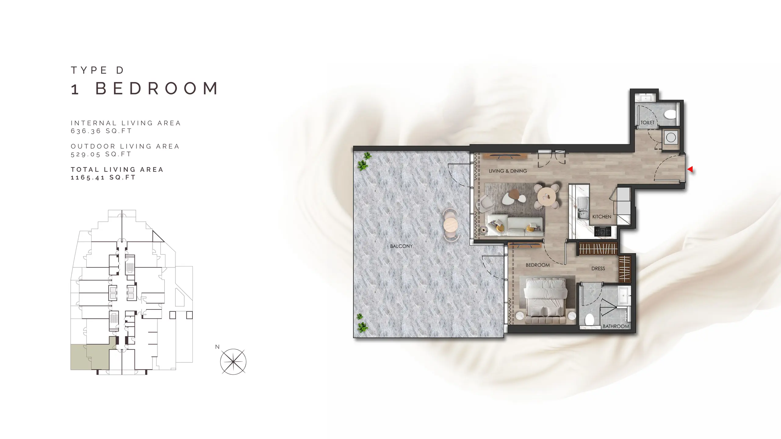 Type D floor plan