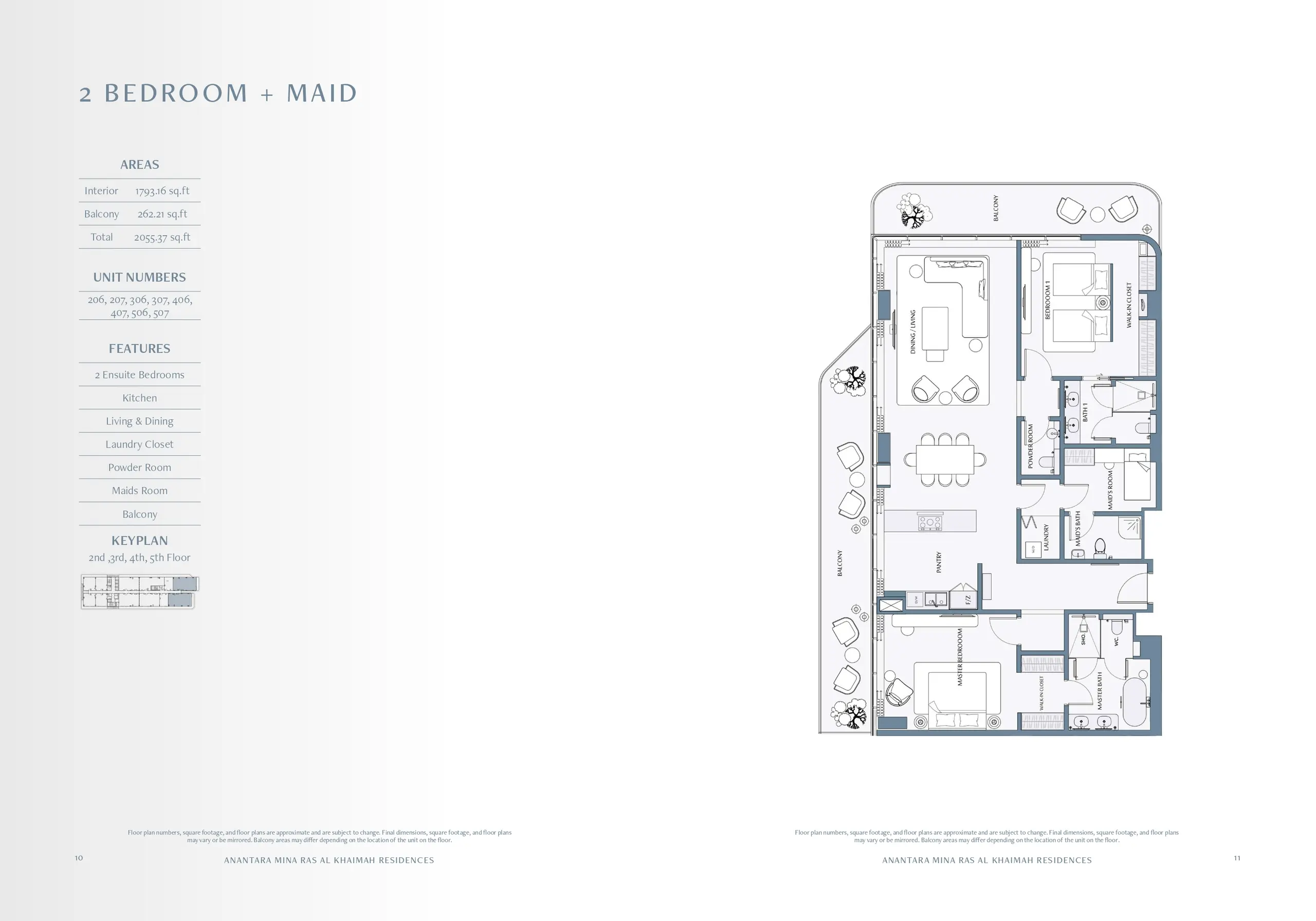 Type C floor plan