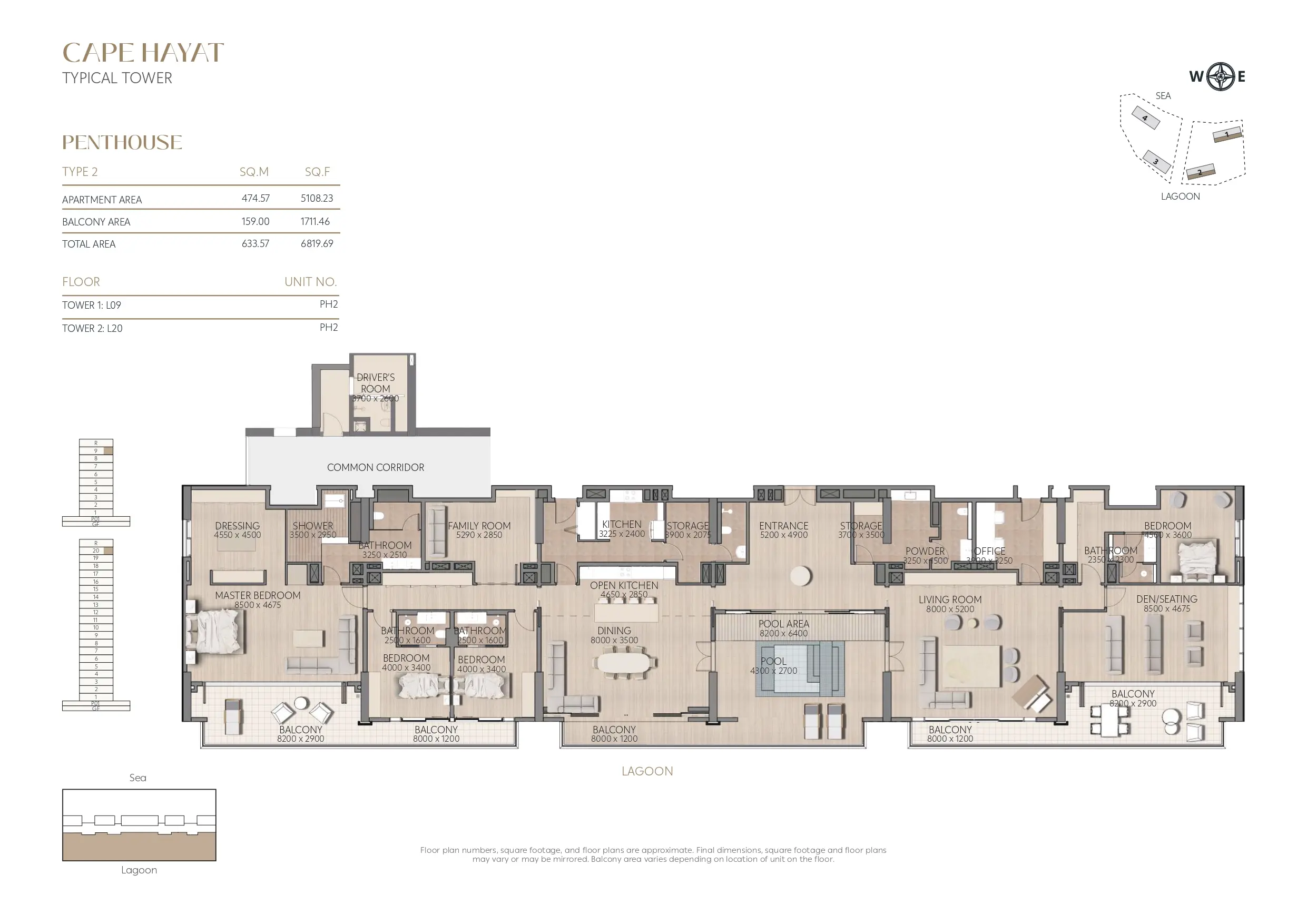 Type 2 floor plan