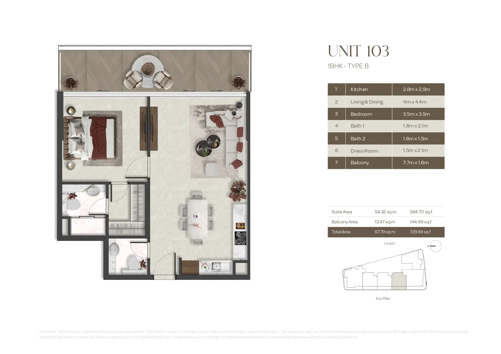 Type B floor plan
