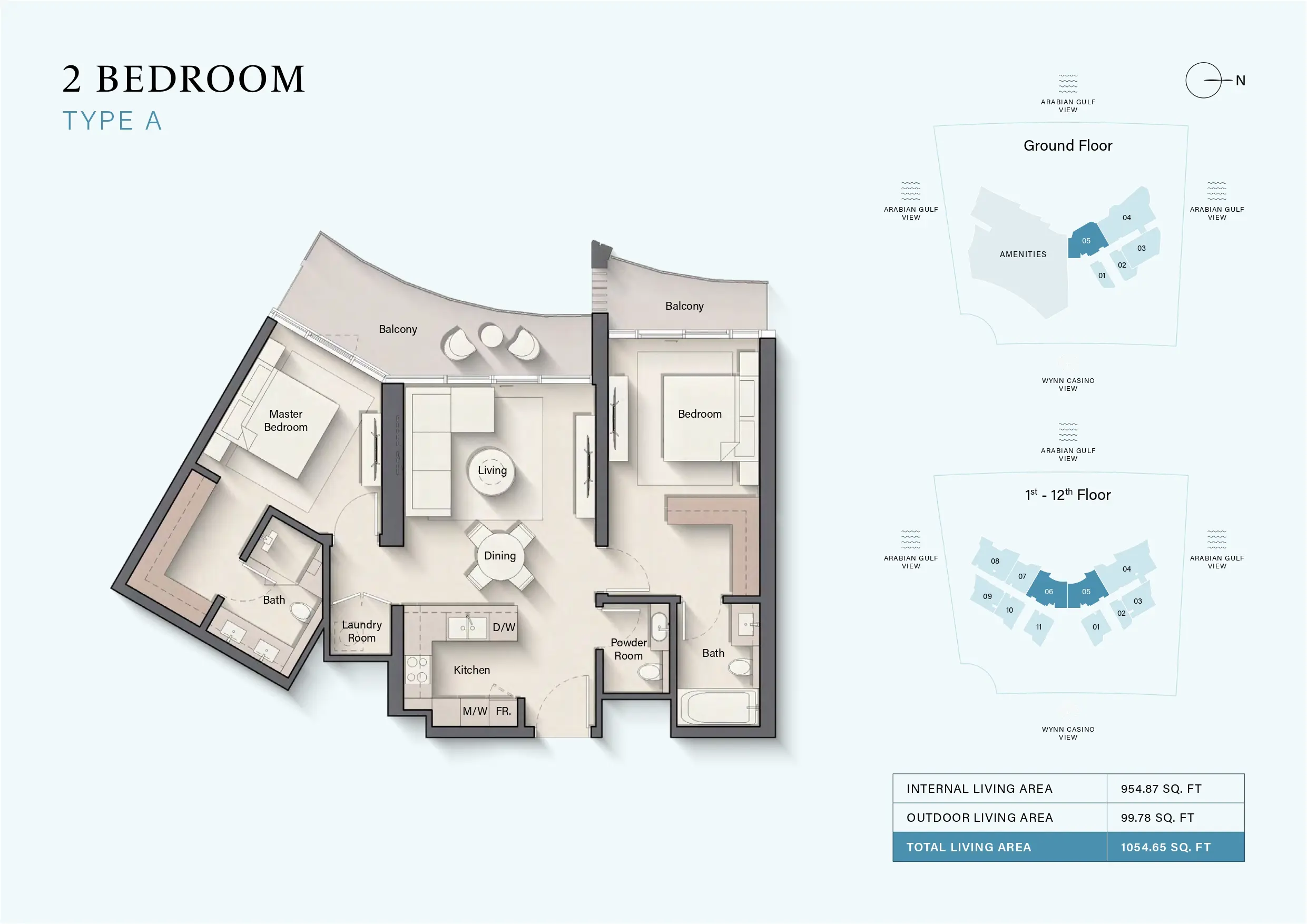 Type A floor plan