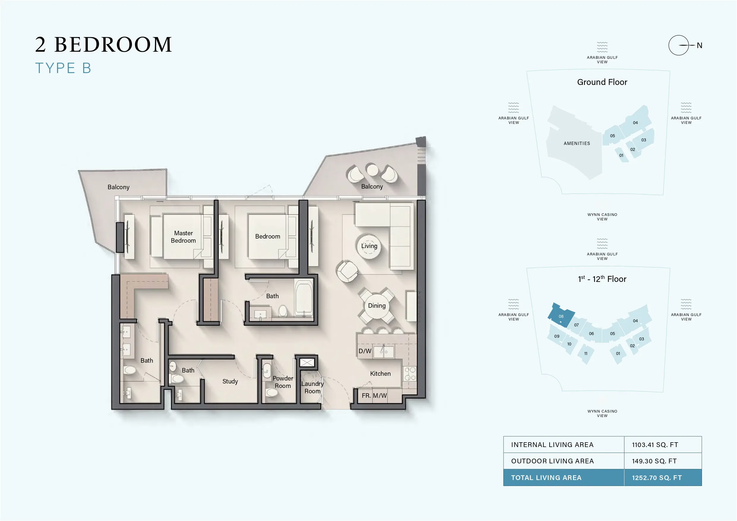 Type B floor plan