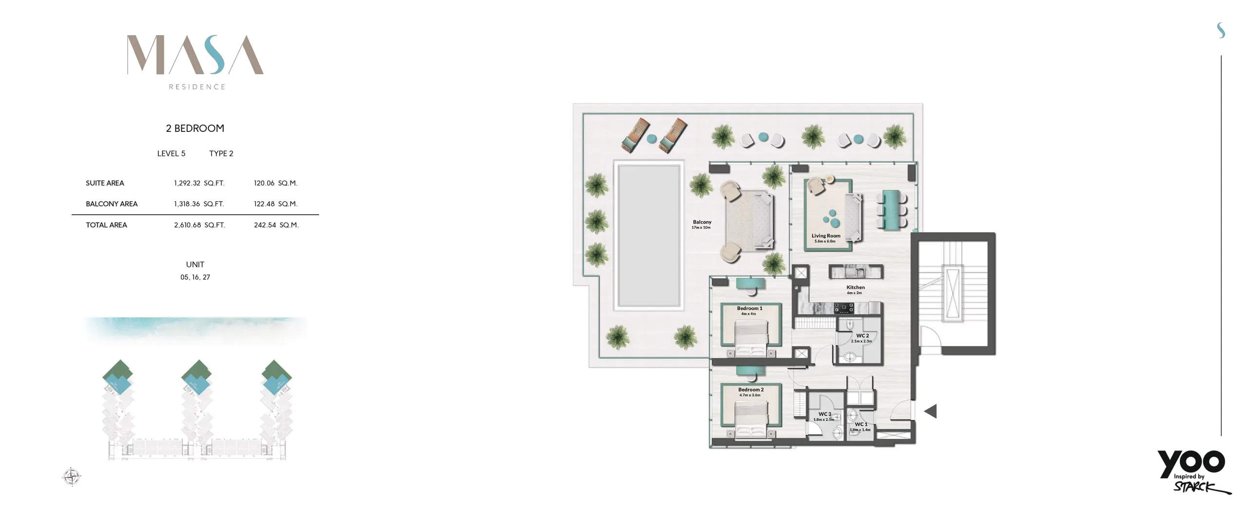 Type 2 floor plan