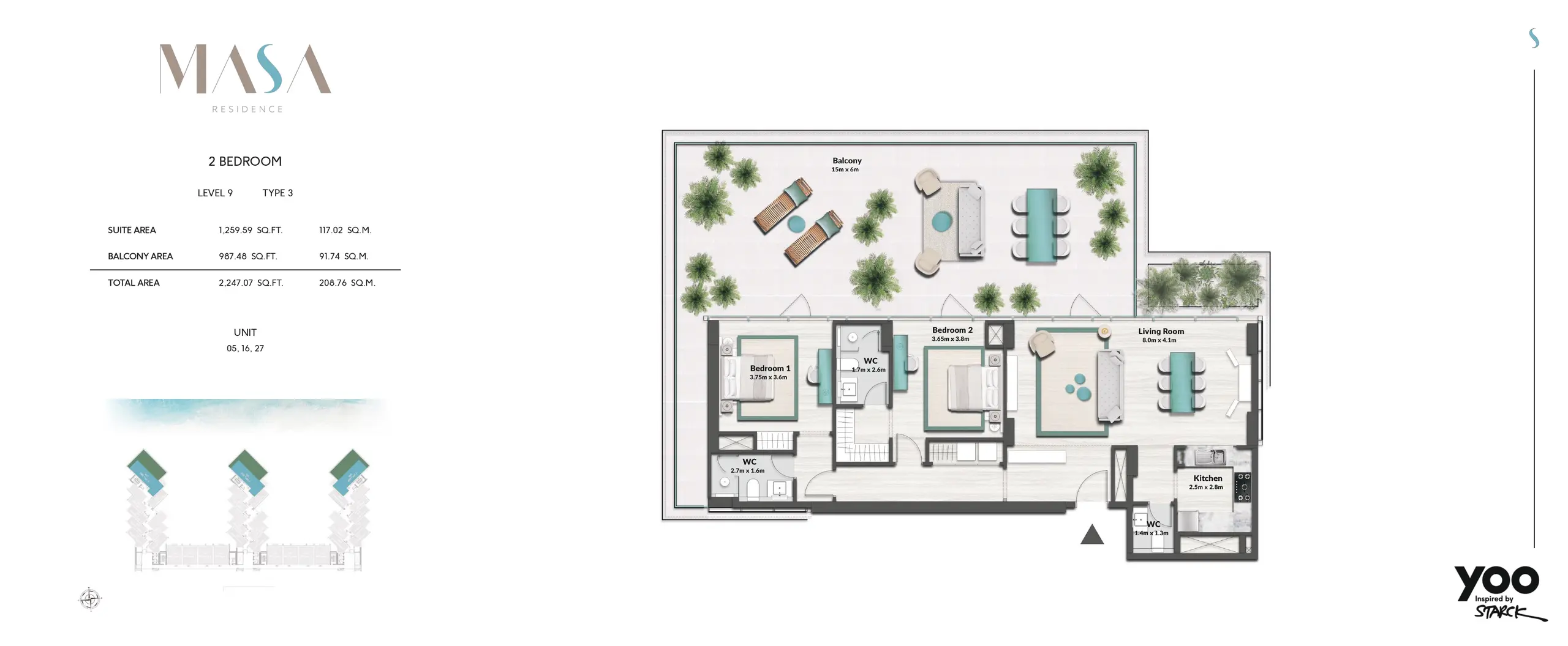 Type 3 floor plan