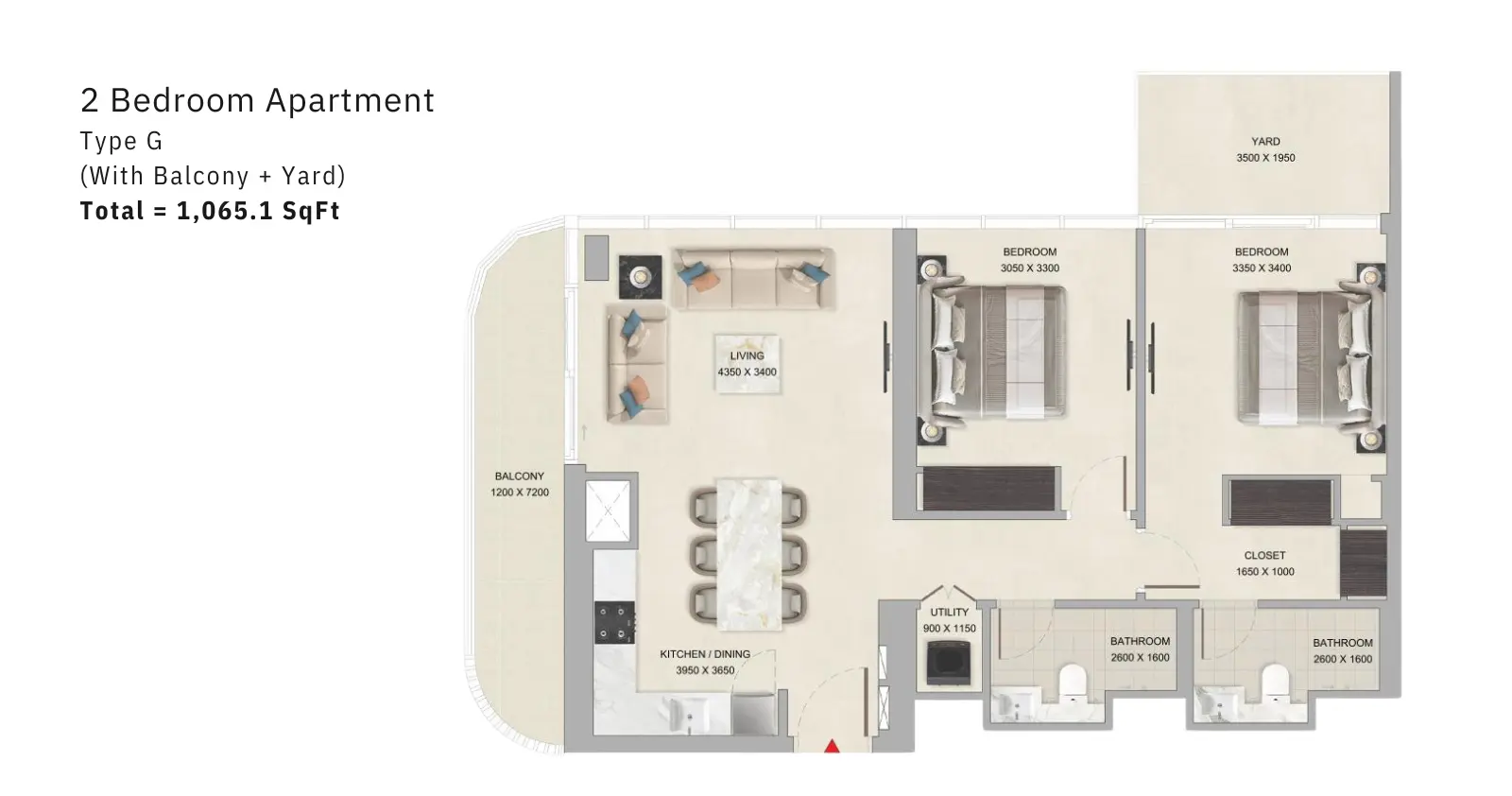 Type G floor plan