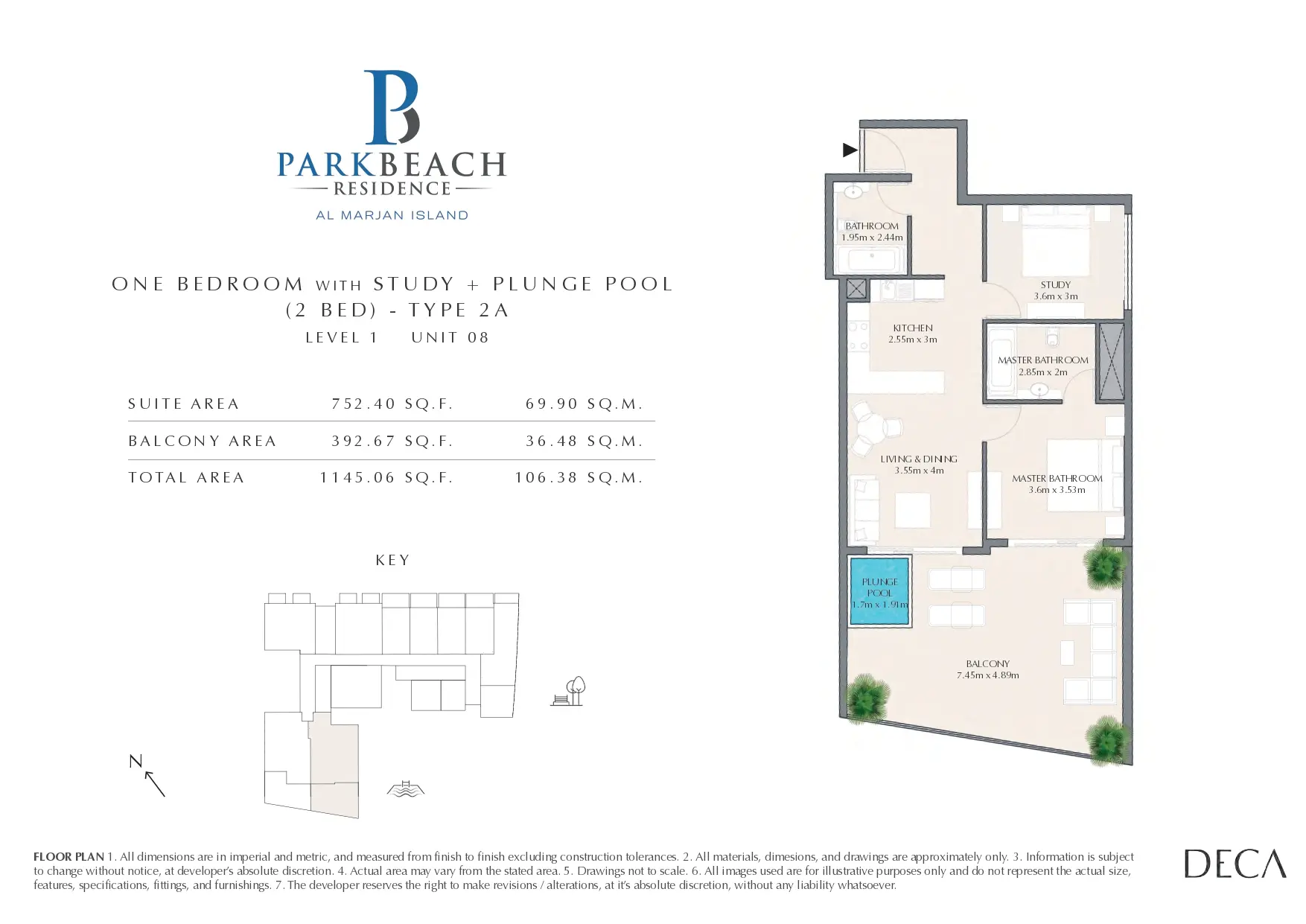 Type 2A floor plan