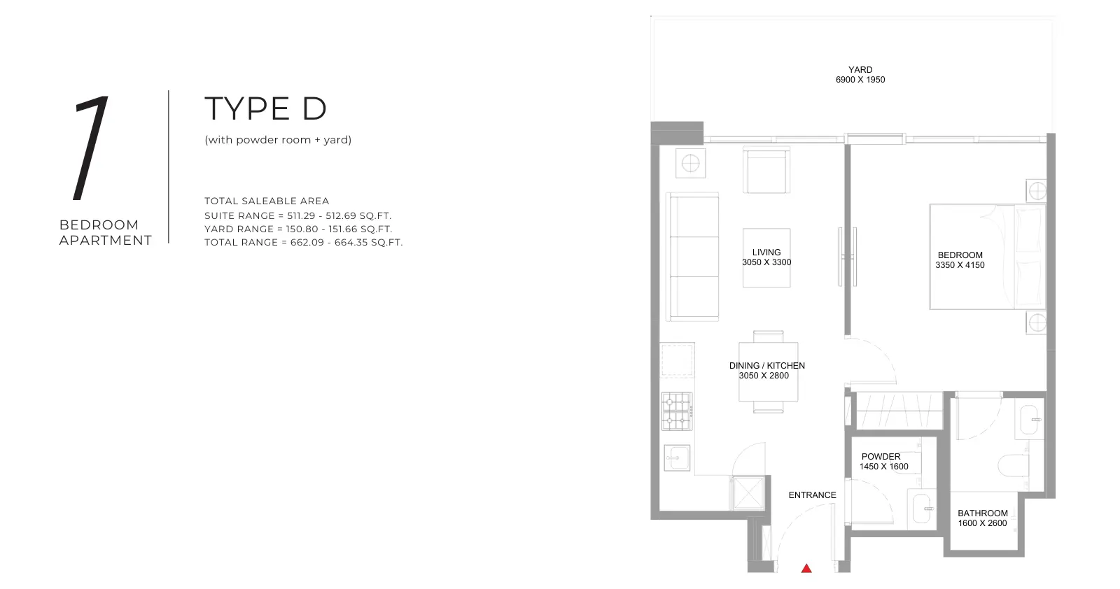Type D floor plan