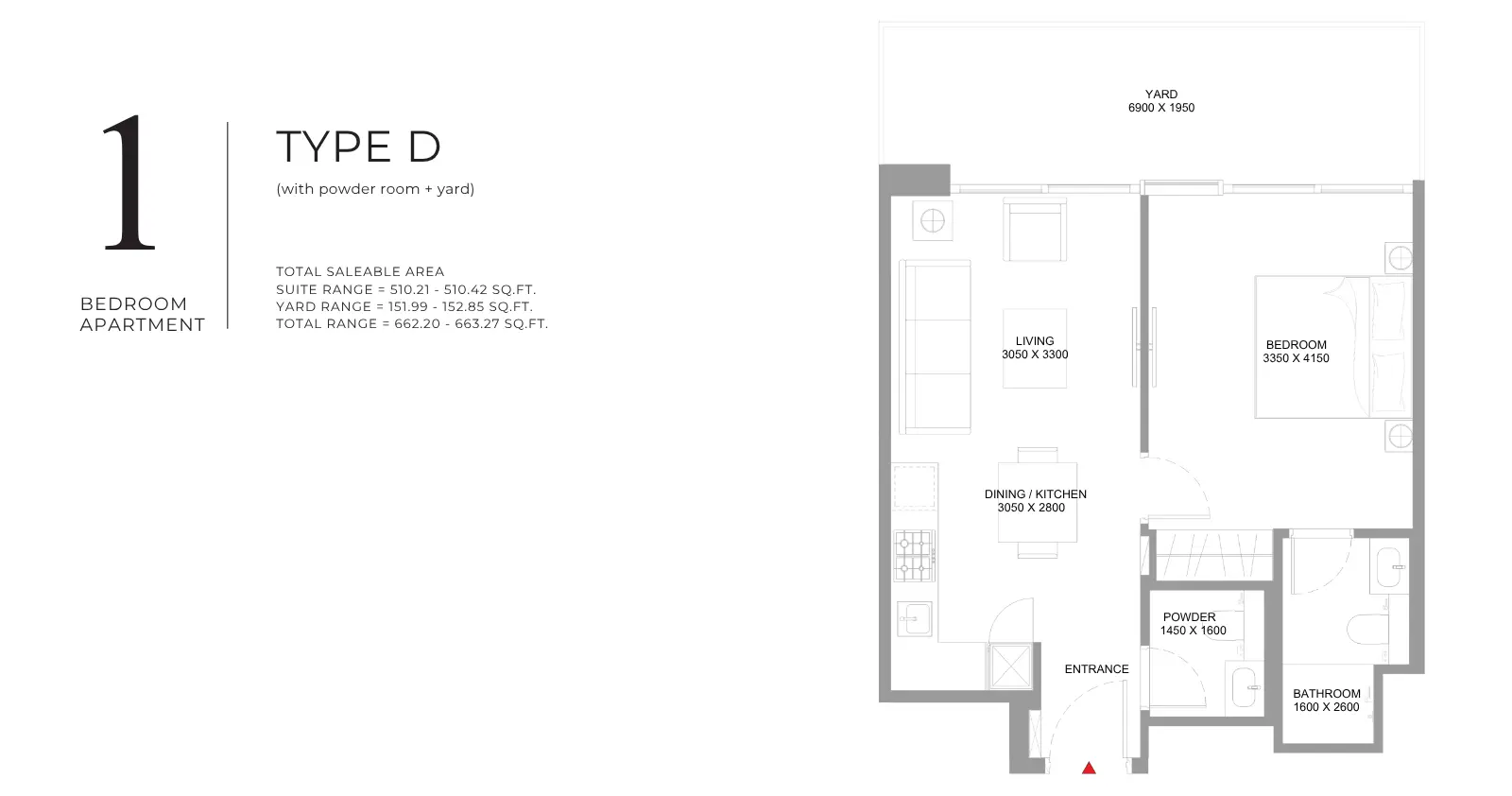Type D floor plan