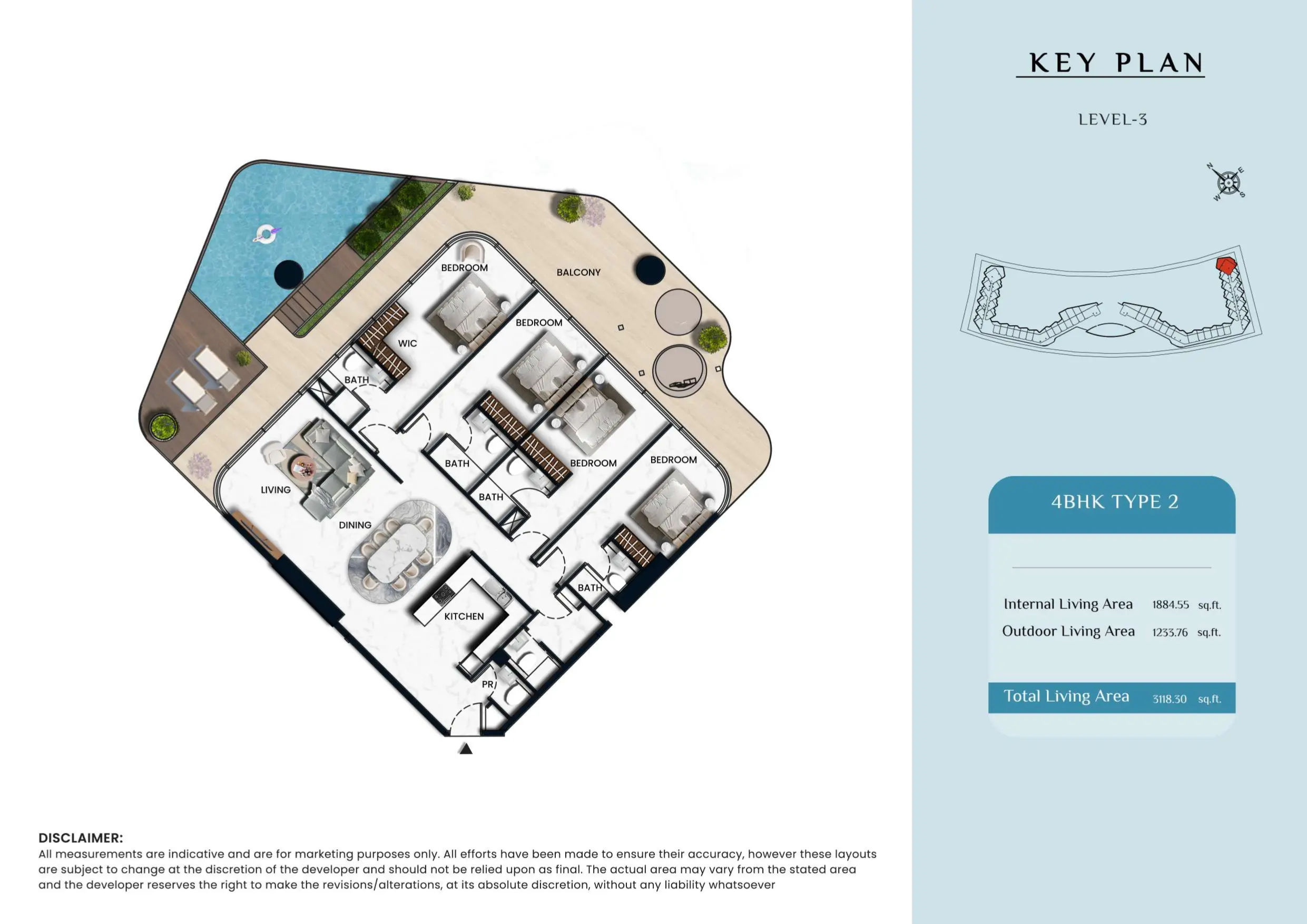 Type 2 floor plan