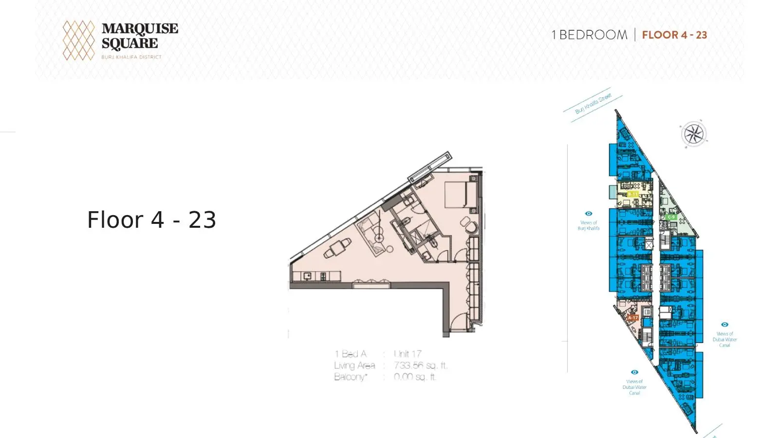 Type A floor plan