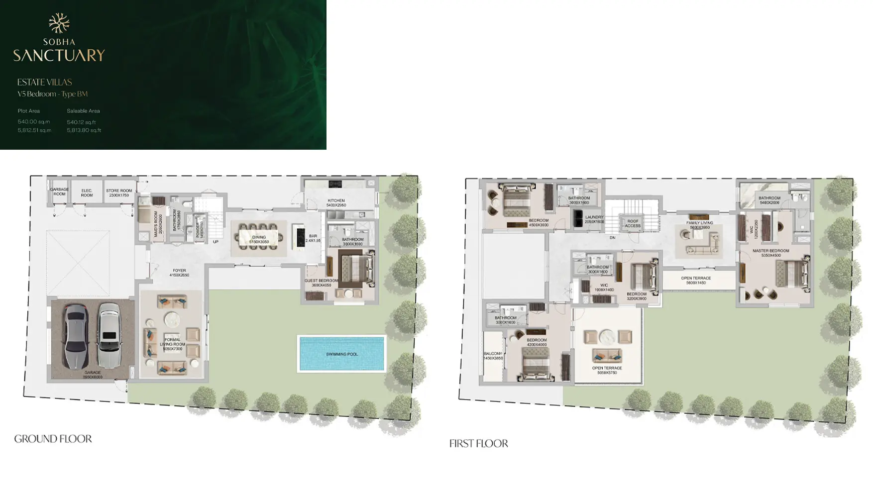 Type BM floor plan
