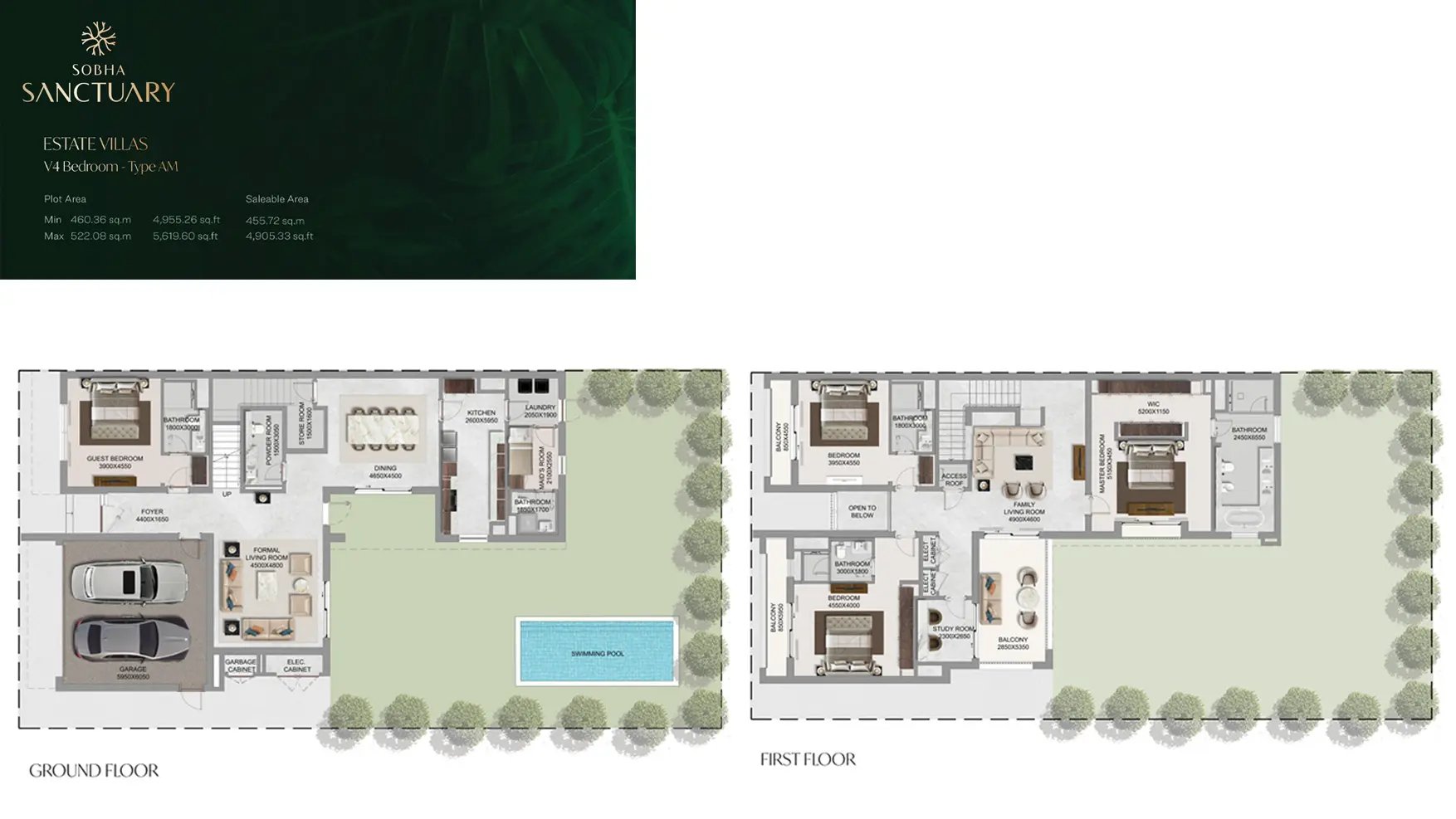 Type AM floor plan