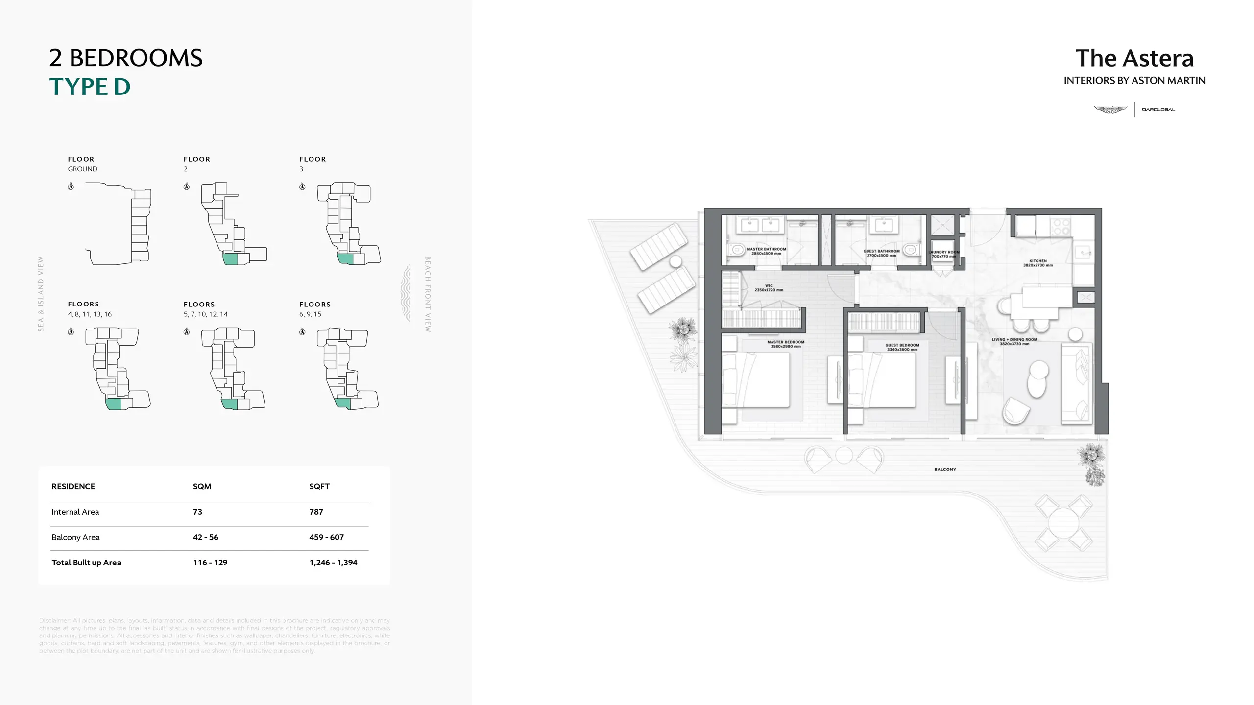 Type D floor plan
