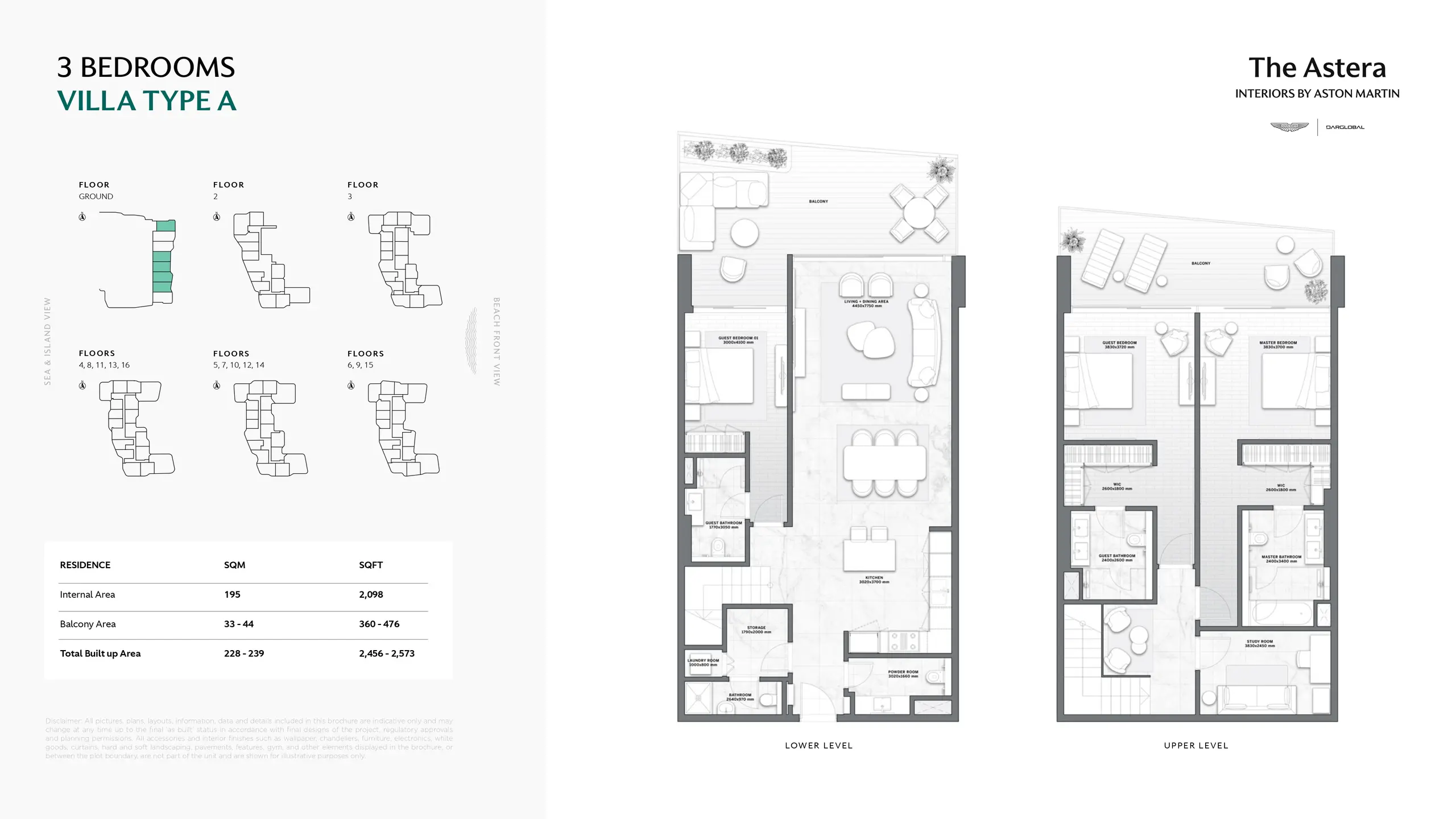 Type A floor plan