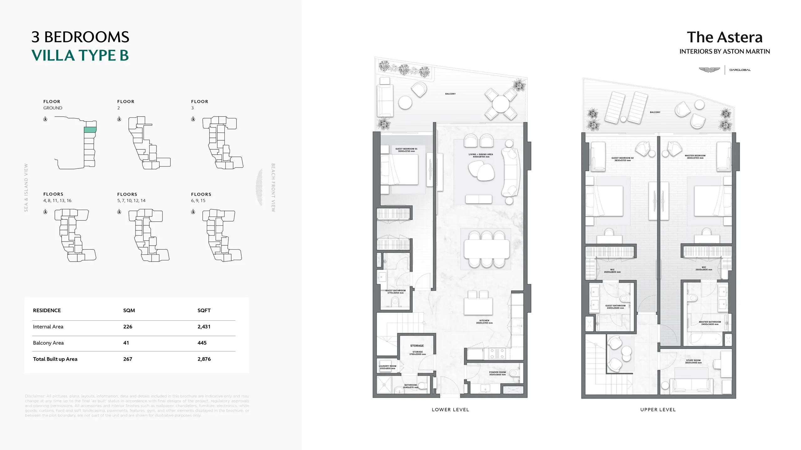 Type B floor plan