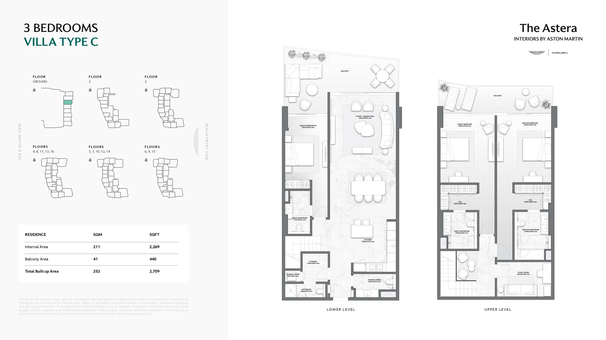 Type C floor plan