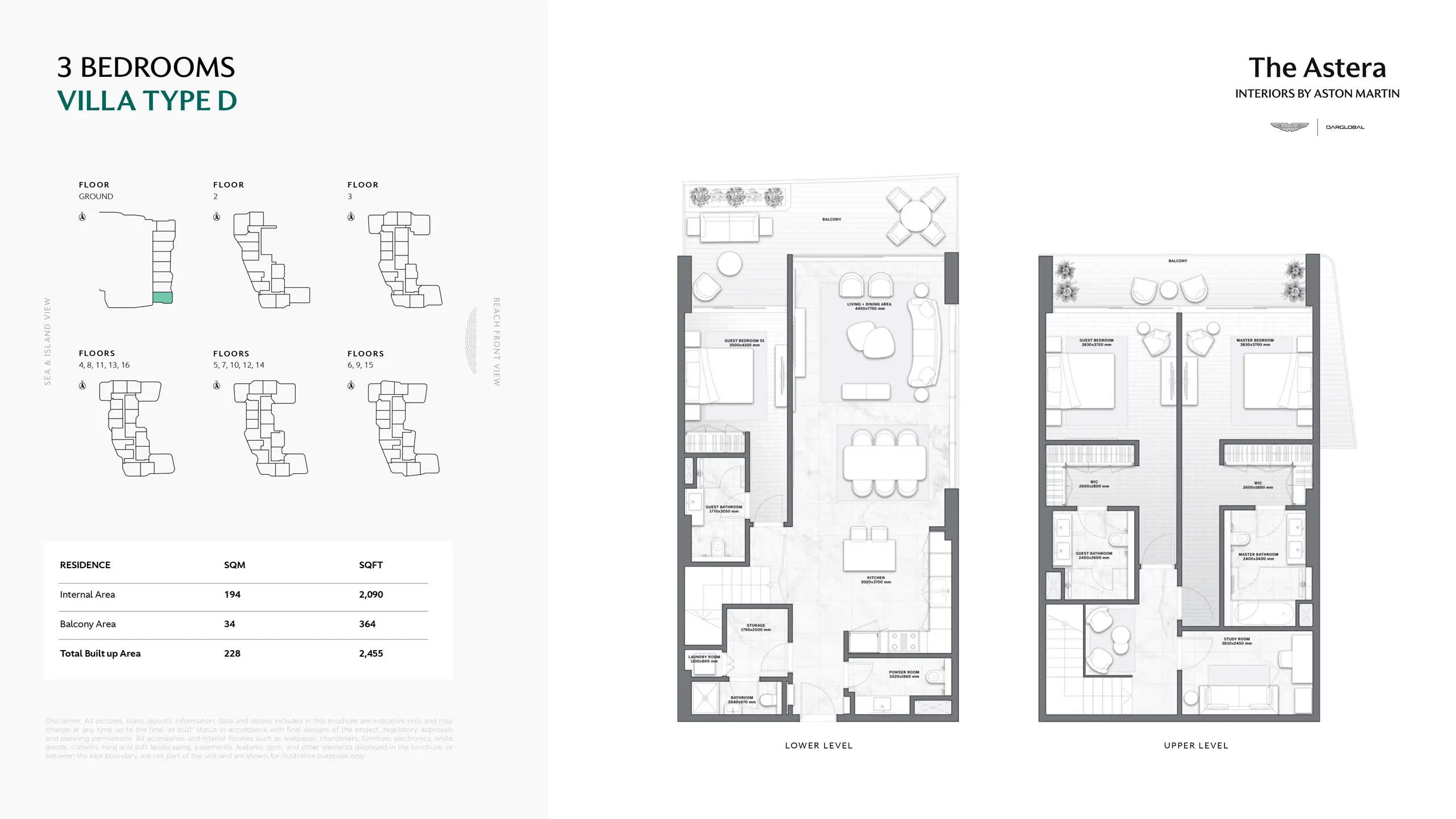 Type D floor plan