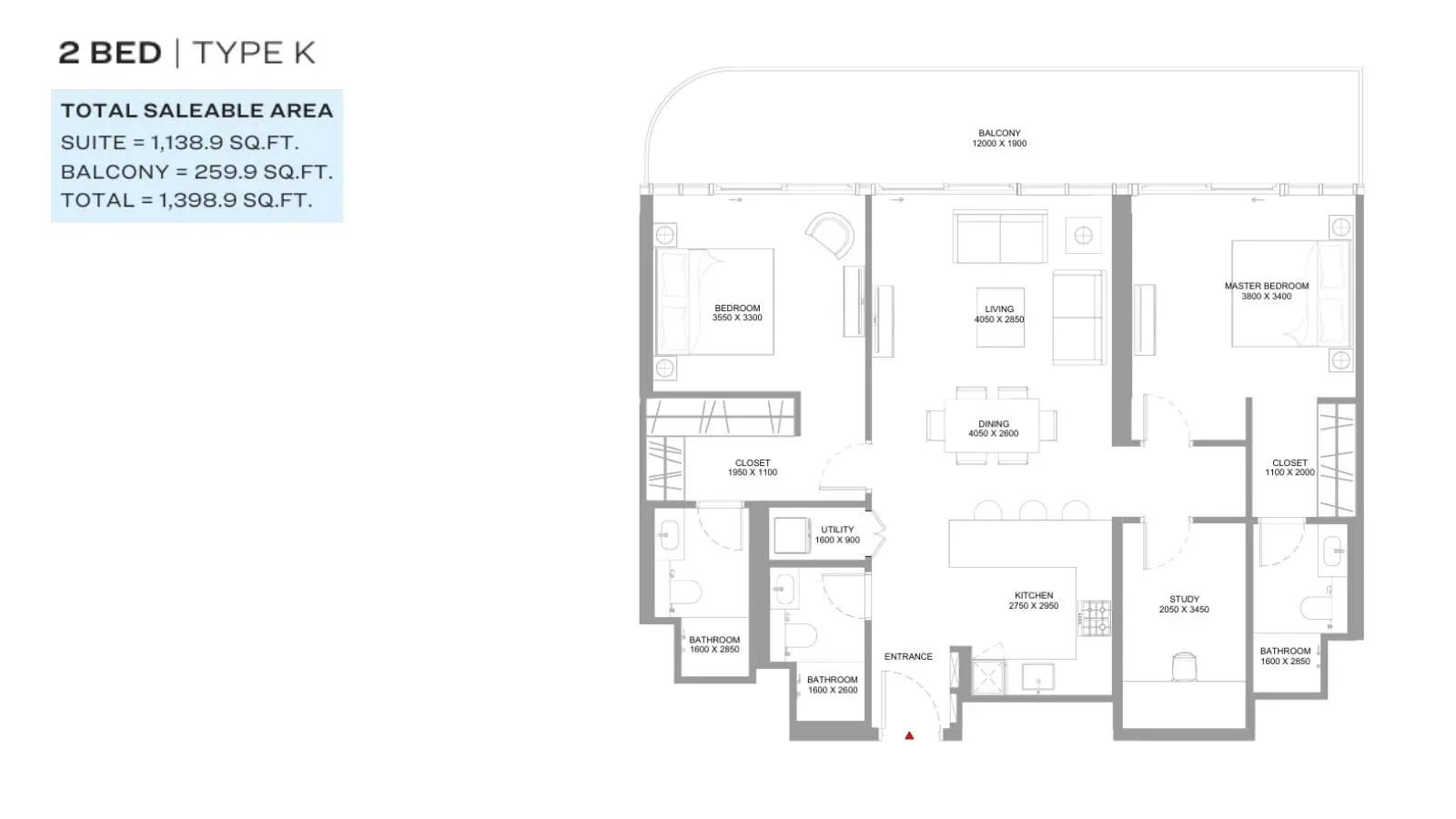 Type K floor plan