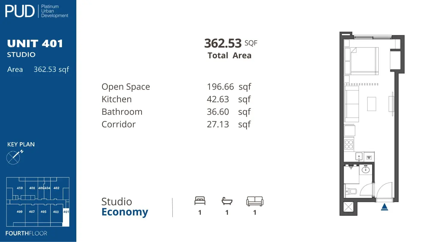 Economy floor plan